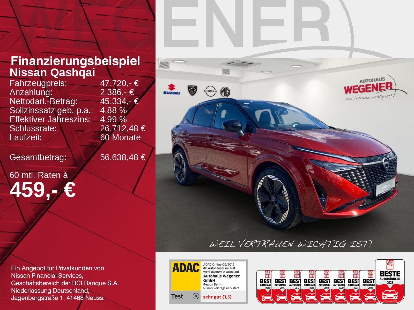 NISSAN QASHQAI 1.5  e-POWER N-DESIGN Navi*Totwinkel