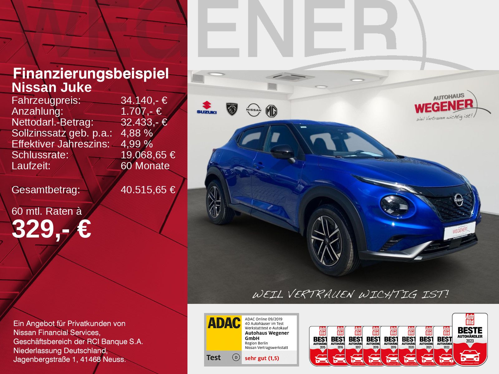 Nissan JUKE 1.6 HYBRID 143 PS 4AMT