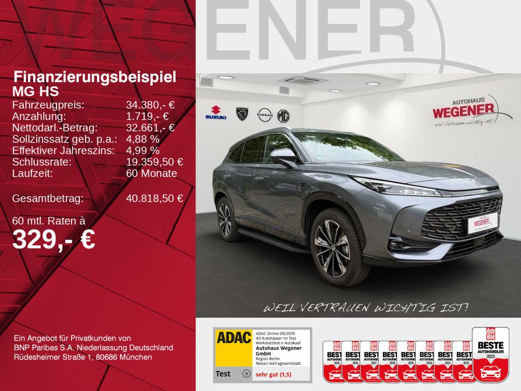 MG HS PHEV Luxury Standheizung|LED|360|CarPlay|ACC