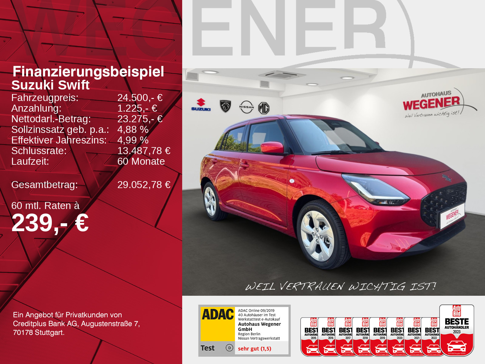 Suzuki Swift 1.2 Comfort Hybrid