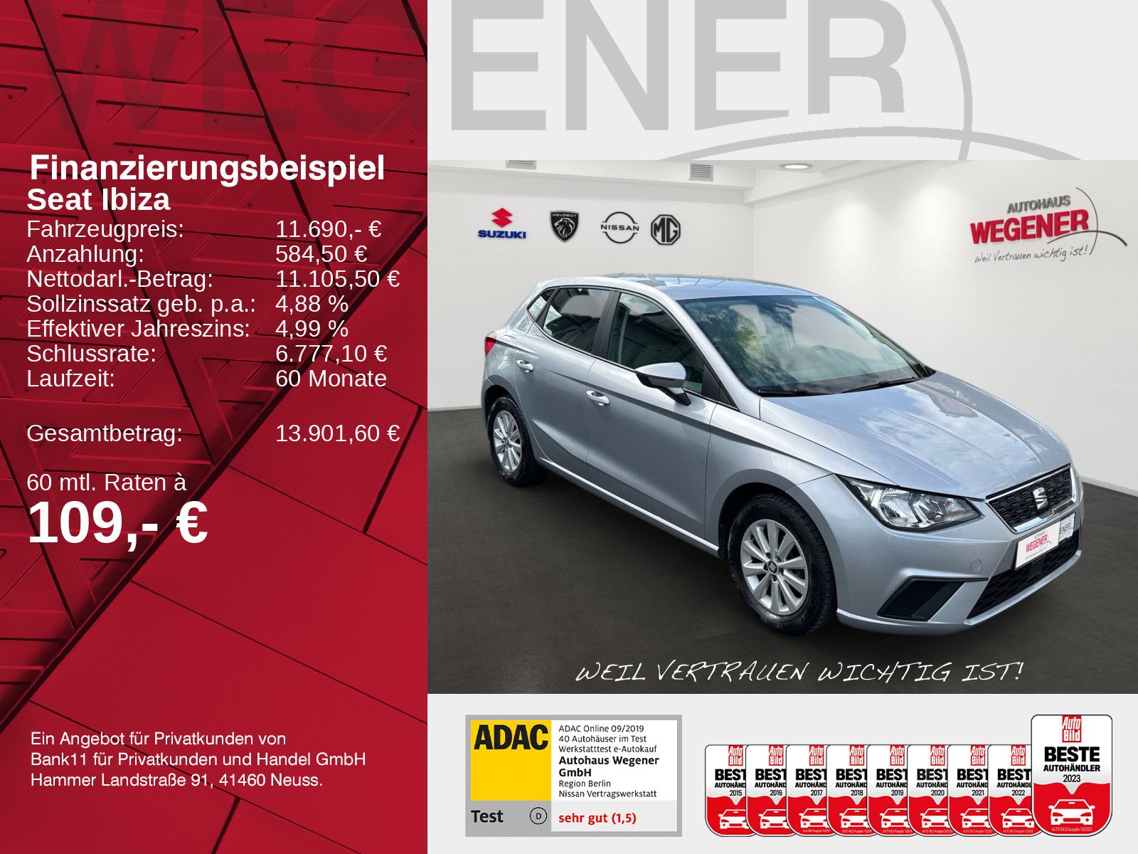 SEAT Ibiza 1.0 MPI Style MT CarPlay*SHZ*PDC*ClimaAut.