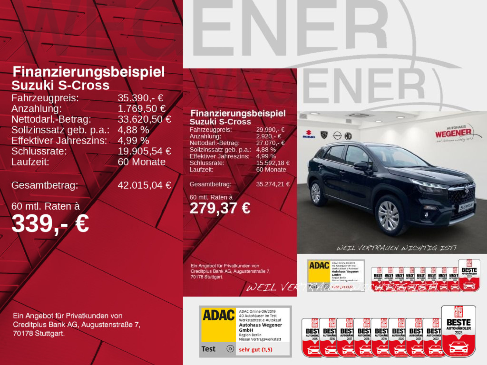 Suzuki S-CROSS 1,4 COMFORT ALLGRIP HYBRID