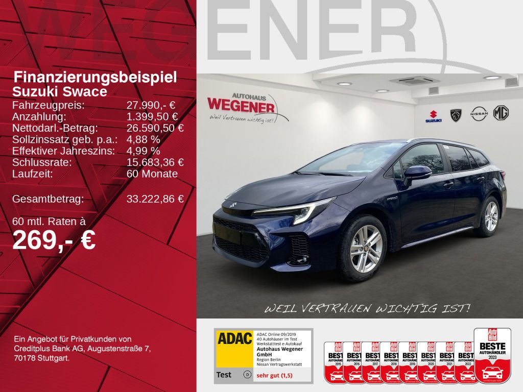 SUZUKI Swace 1.8 Comfort+ CVT Hybrid Navi*Totwinkel