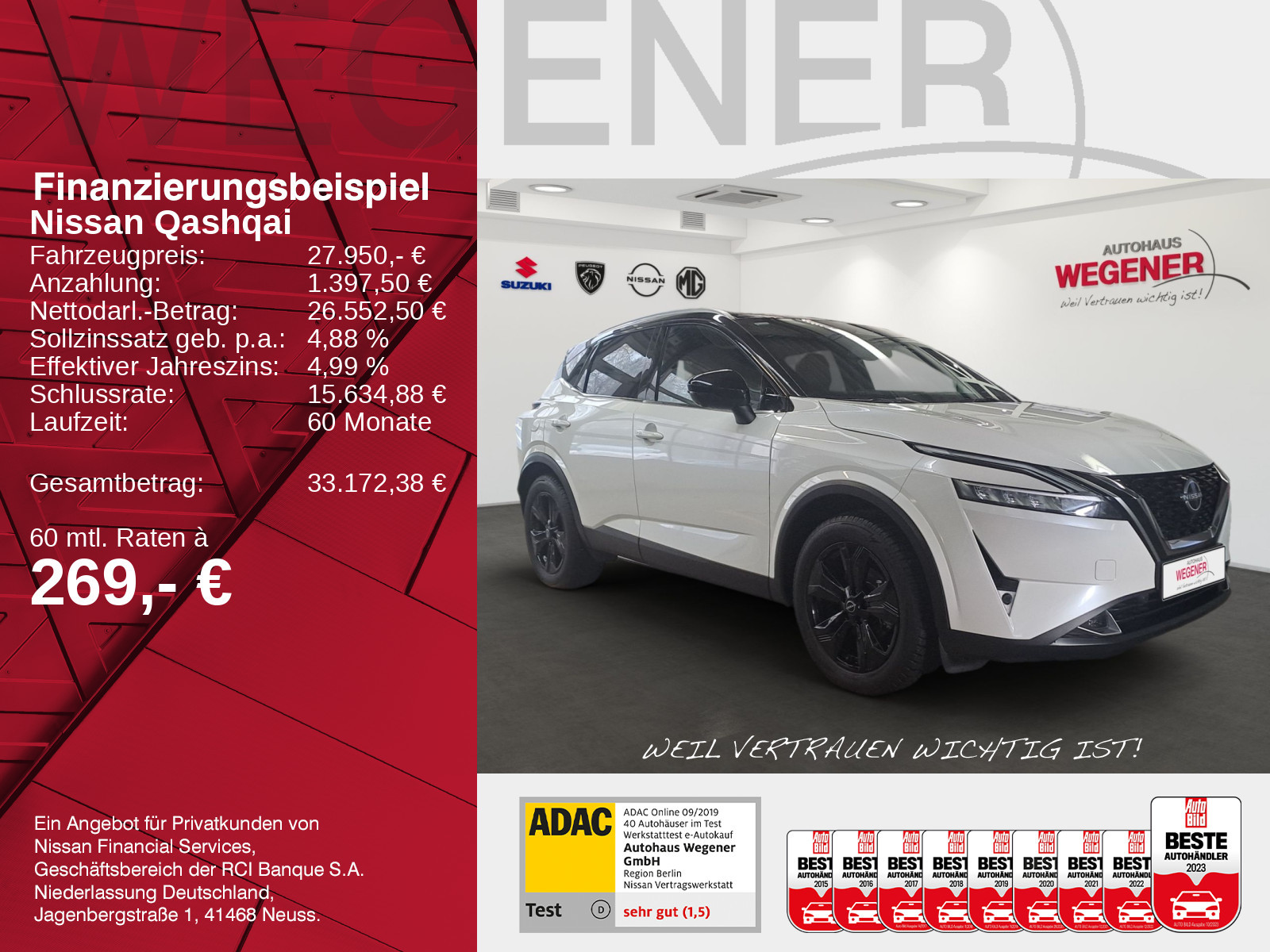 Nissan QASHQAI 1.3 DIG-T Tekna+ 4x4 Leder*Pano*HeadUp