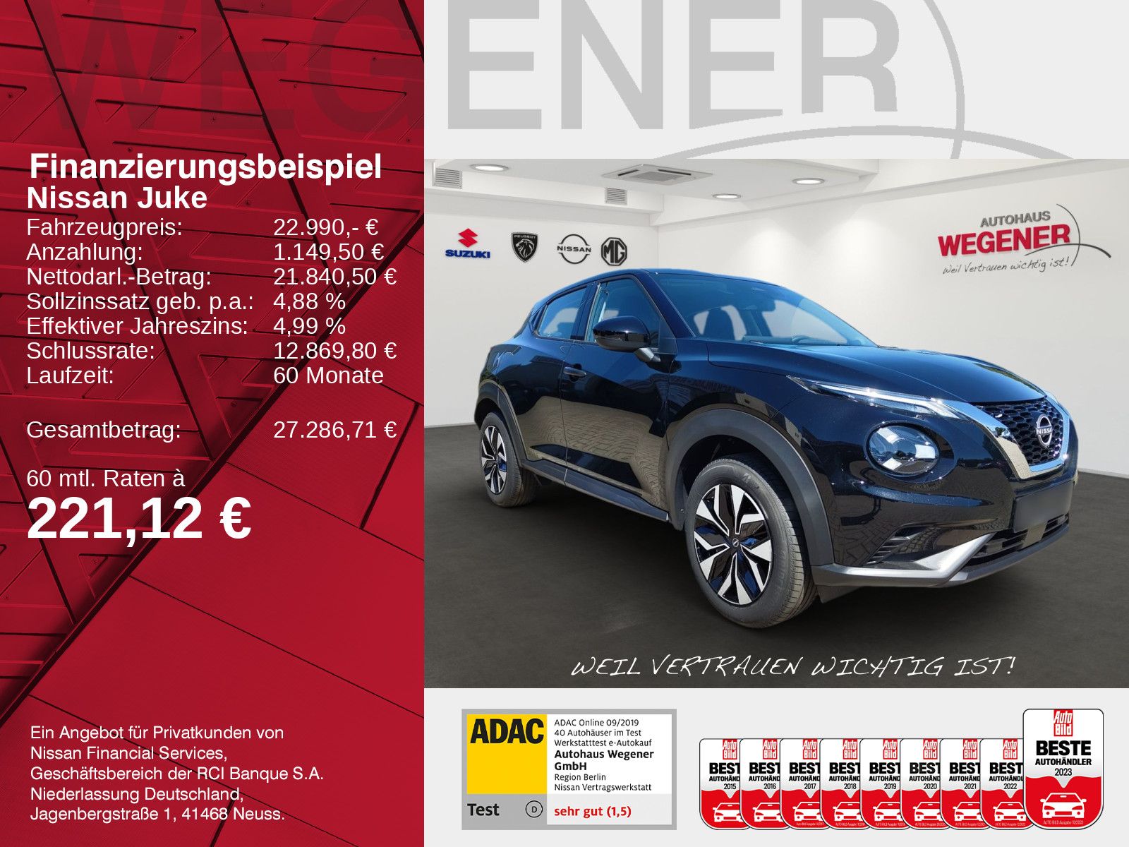 NISSAN JUKE ACENTA 1.0 DIG-T 114 PS 7DCT NAVI KLIMA SHZ