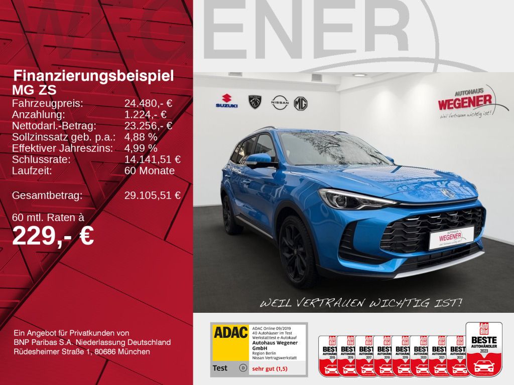 MG ZS Hybrid+ Luxury 1.5 LED|360|Leder|Sitzhzg|ACC
