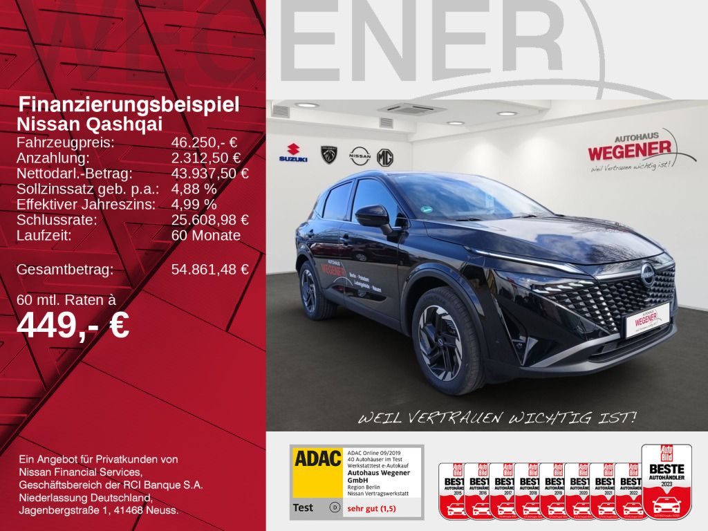 NISSAN Qashqai 1.5 e-POWER N-Connecta Navi*360°*CarPlay