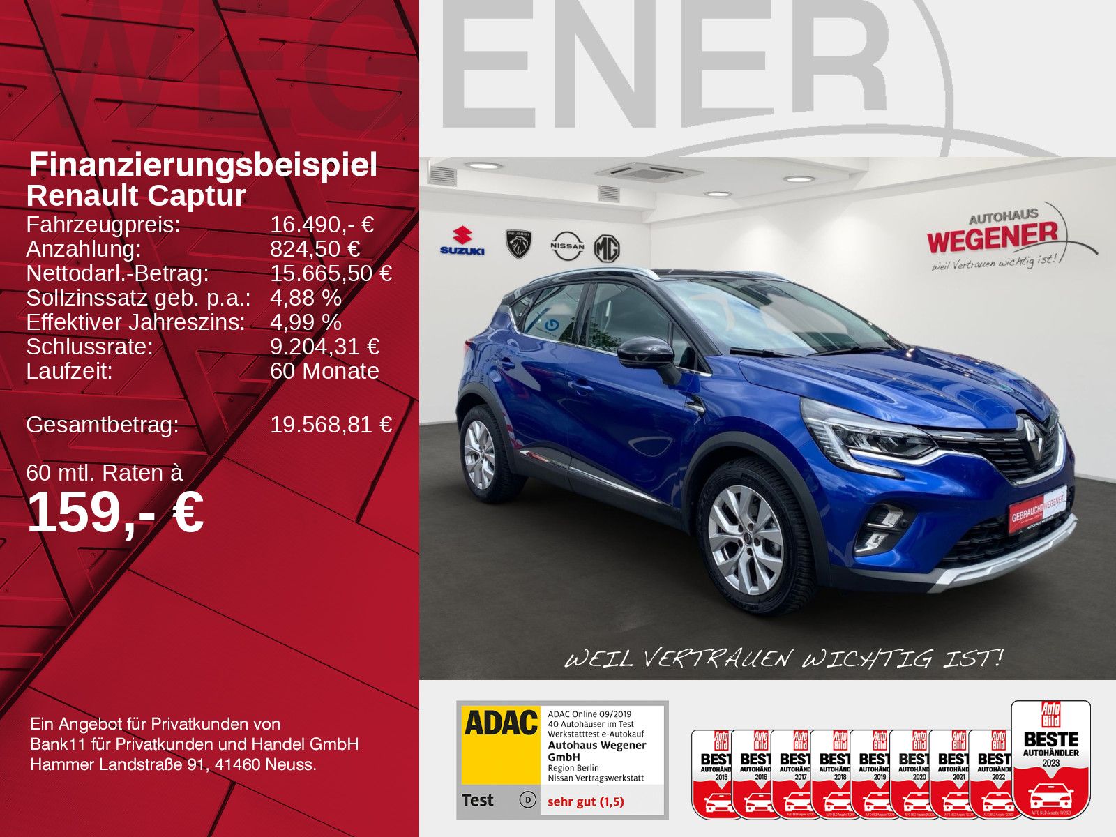 RENAULT Captur 1.3 TCe130 Automatik Navi*CAM*LED