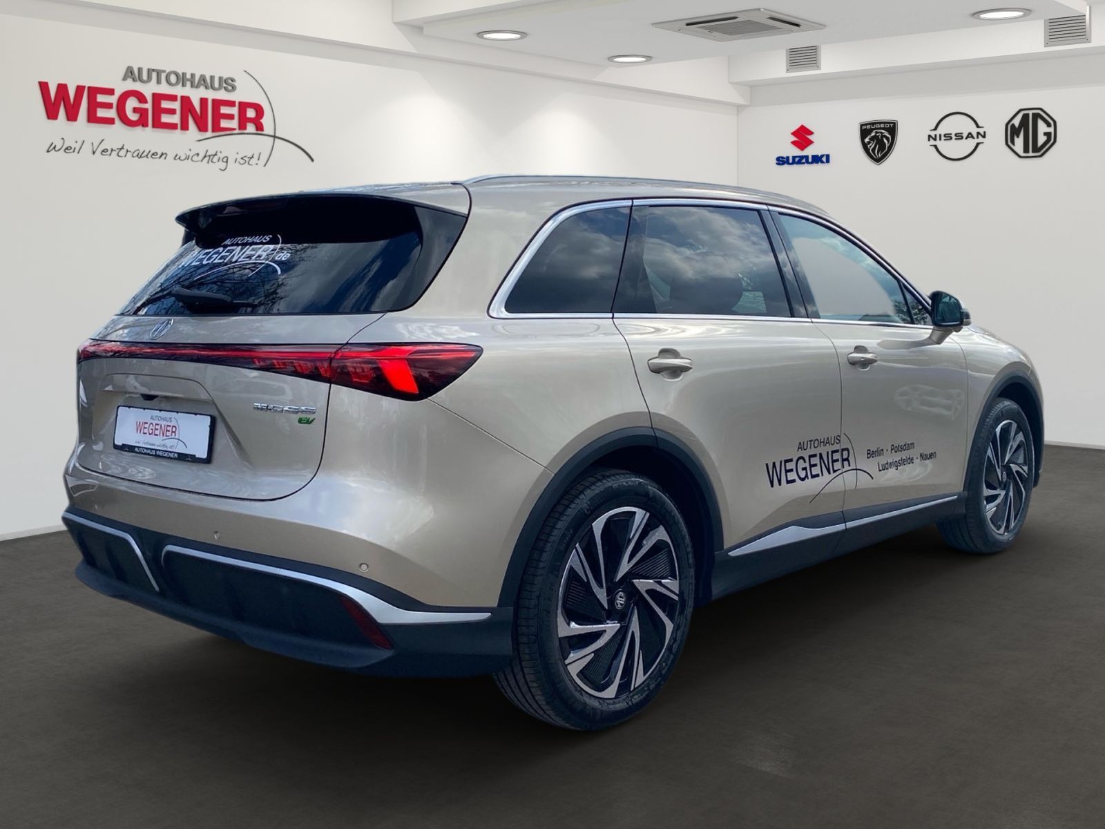 MG MGS6 EV Luxury AWD Head-UpISitzheiz-,belüftung