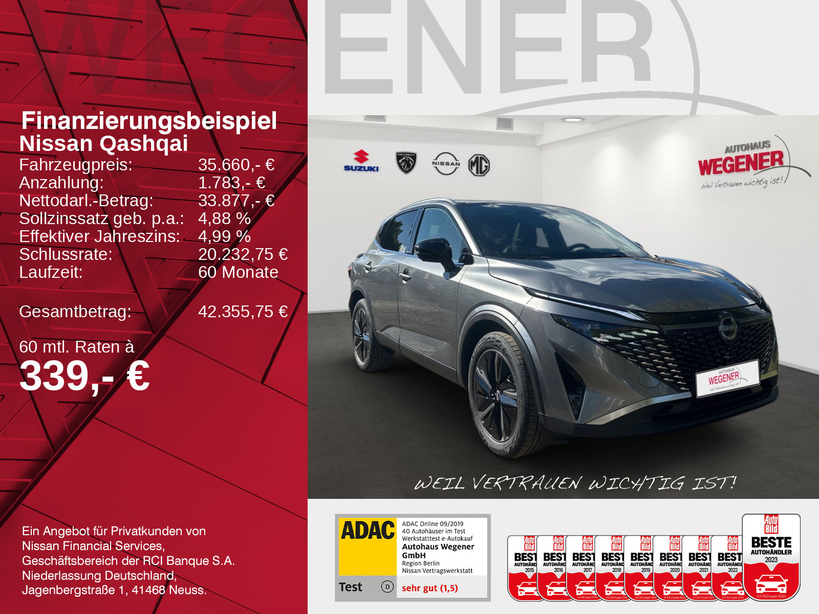 Nissan QASHQAI TEKNA 1.3 DIG-T LED NAVI PANO 360° WINTER