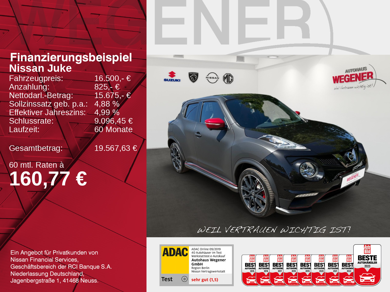 Nissan Juke Nismo RS 1.6 AT 4x4 Xenon Navi 360°