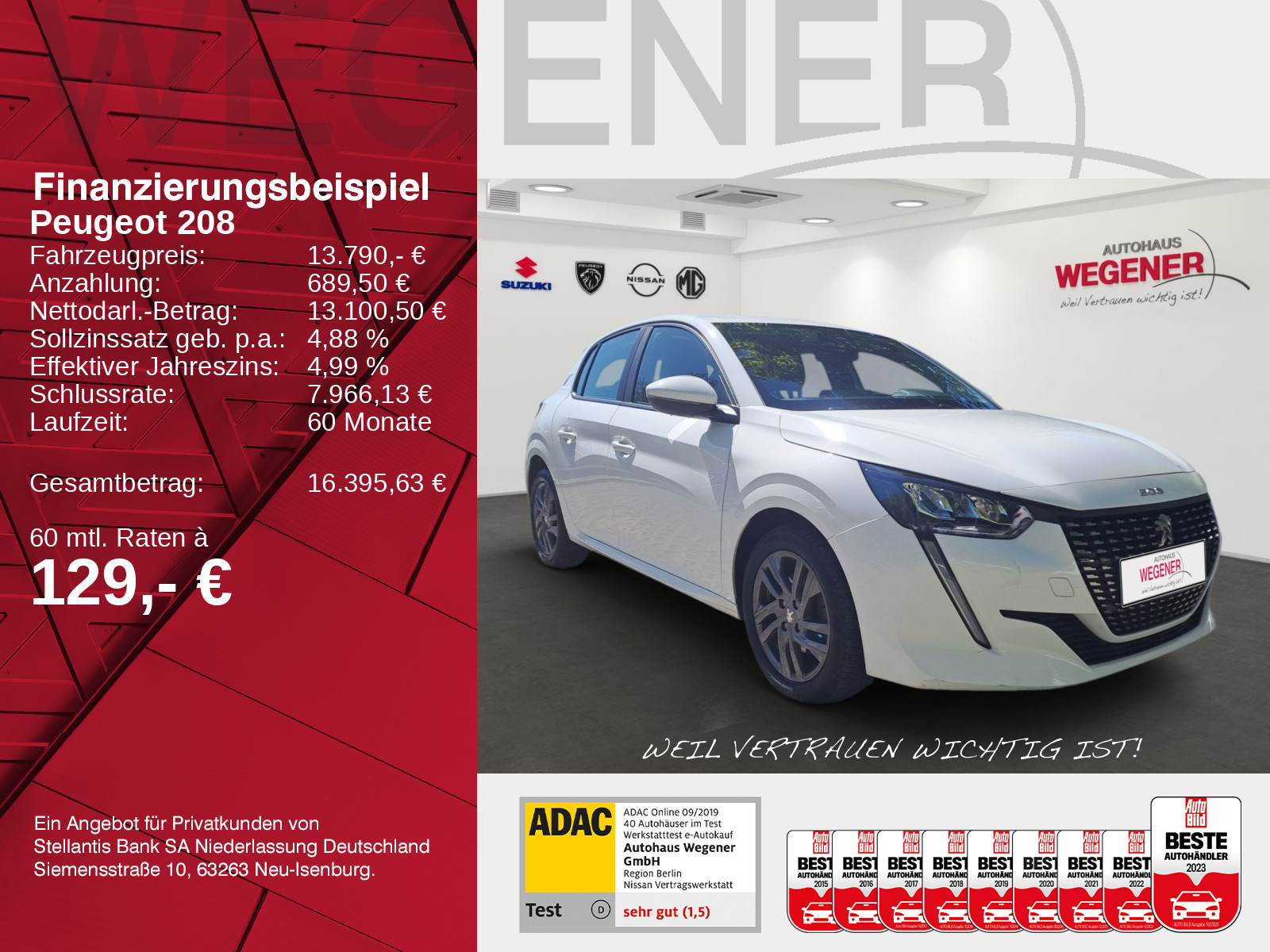 Peugeot 208 PureTech 100 1.2 Active Pack Navi*PDC*GRA