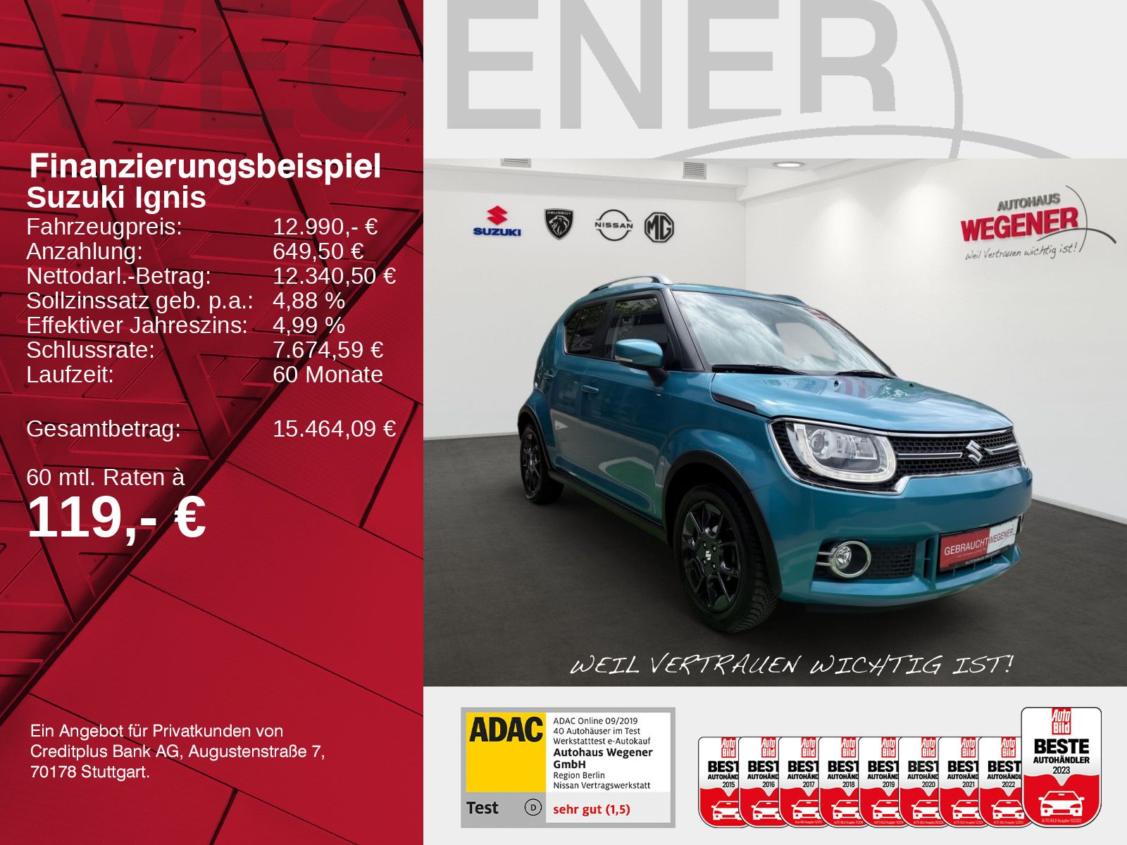 SUZUKI Ignis 1.2 Comfort+ AT NAVI*CAM*SHZ*LED