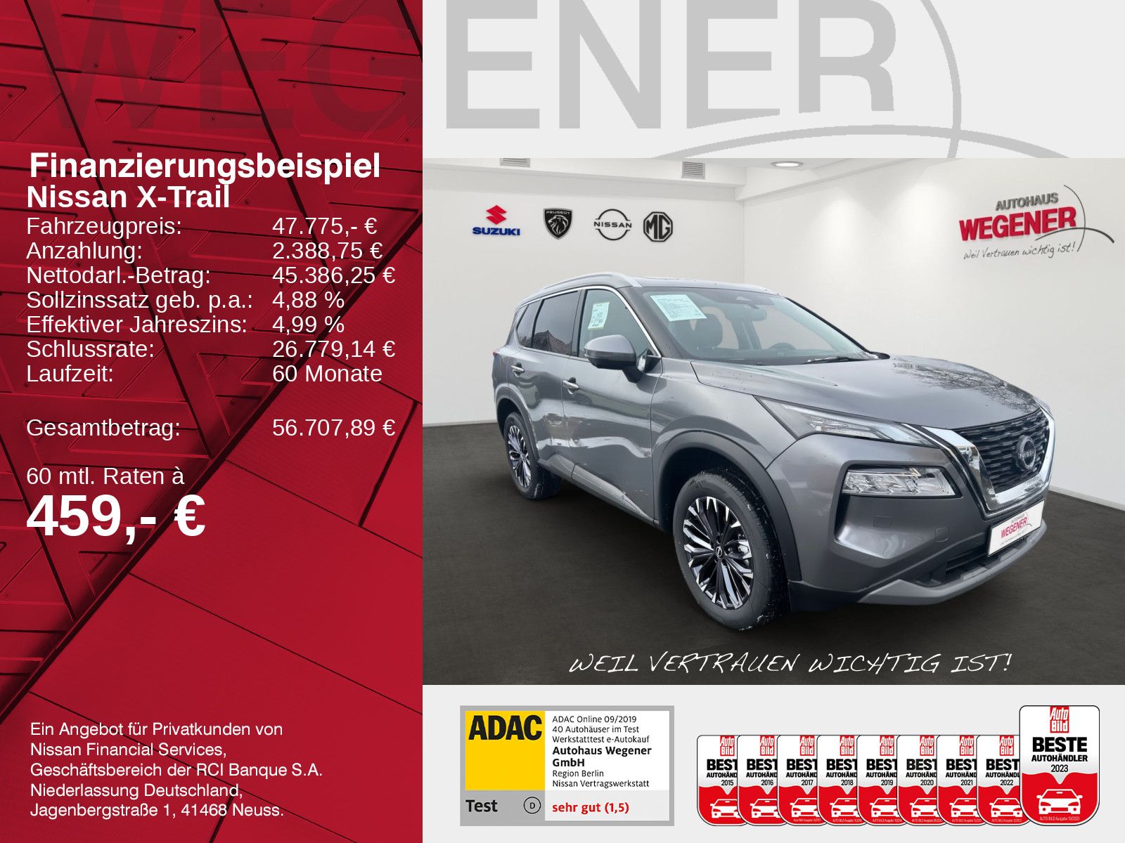 NISSAN X-TRAIL 4X2 N-CONNECTA