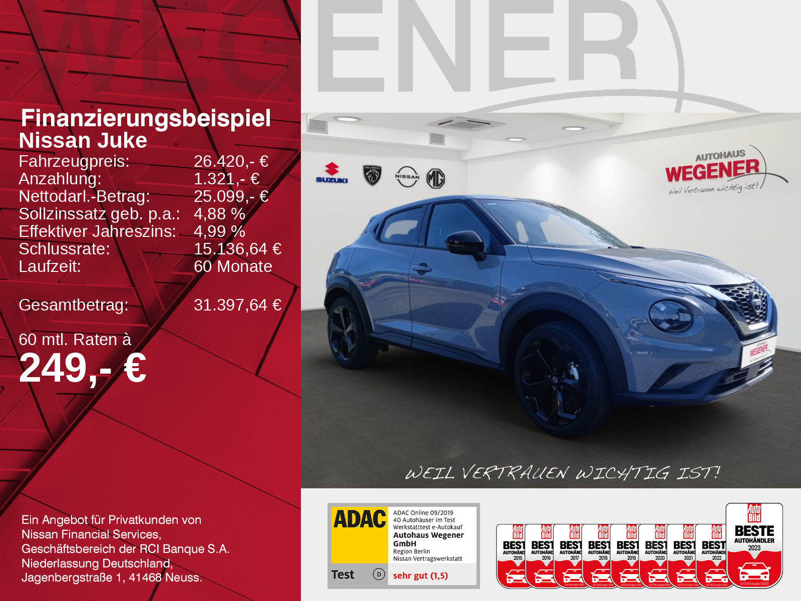 Nissan JUKE 1.0 DIG-T 114 PS 6MT