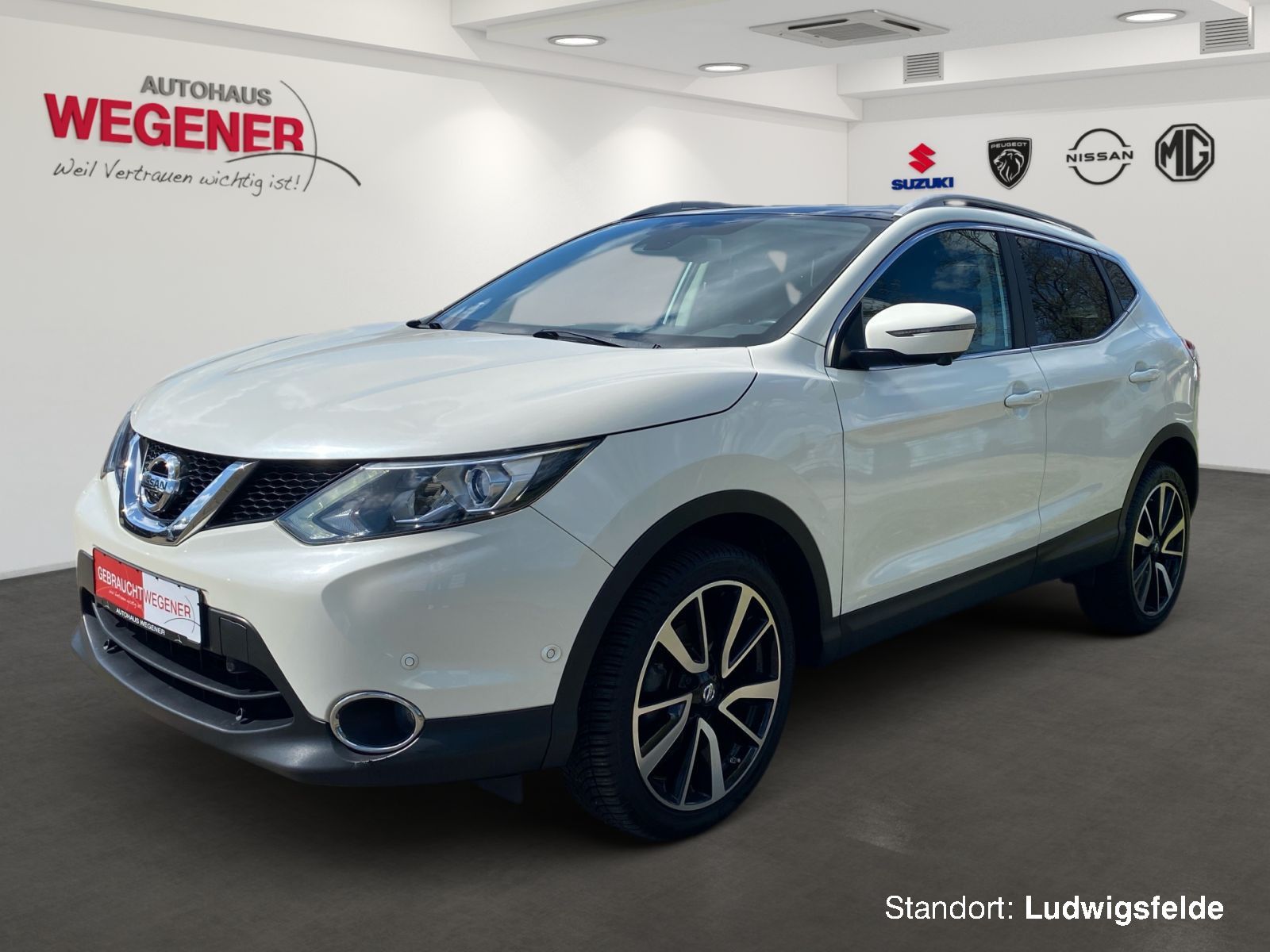 NISSAN QASHQAI Tekna 1.5dCi Safety+I-PA Glasdach EURO6