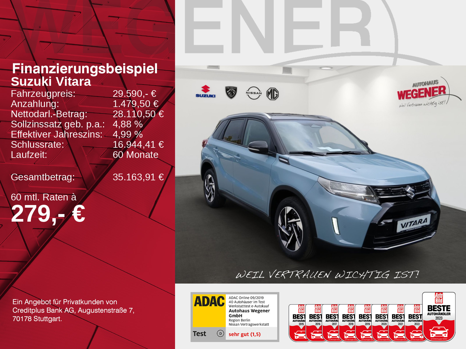 Suzuki VITARA 1.5 COMFORT+ ALLGRIP AGS