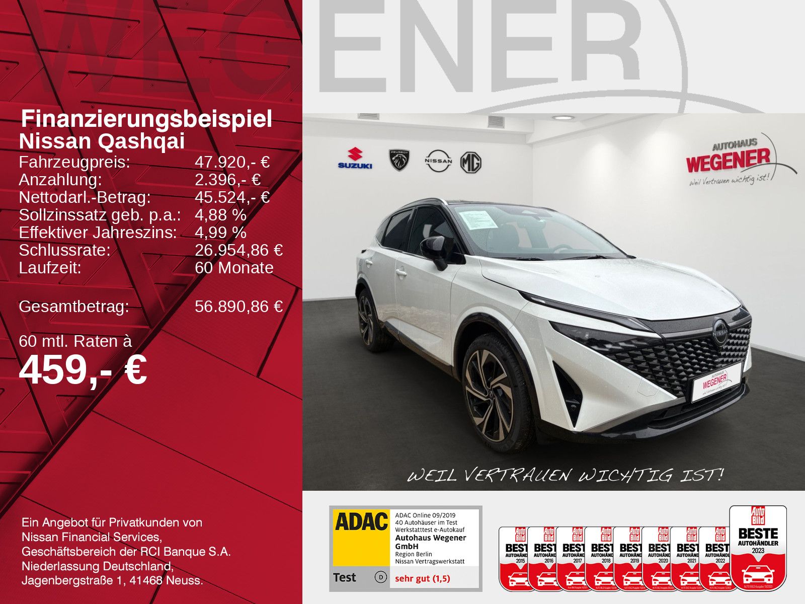 NISSAN QASHQAI 1.3 DIG-T MHEV Leder*Navi*Kamera*LED