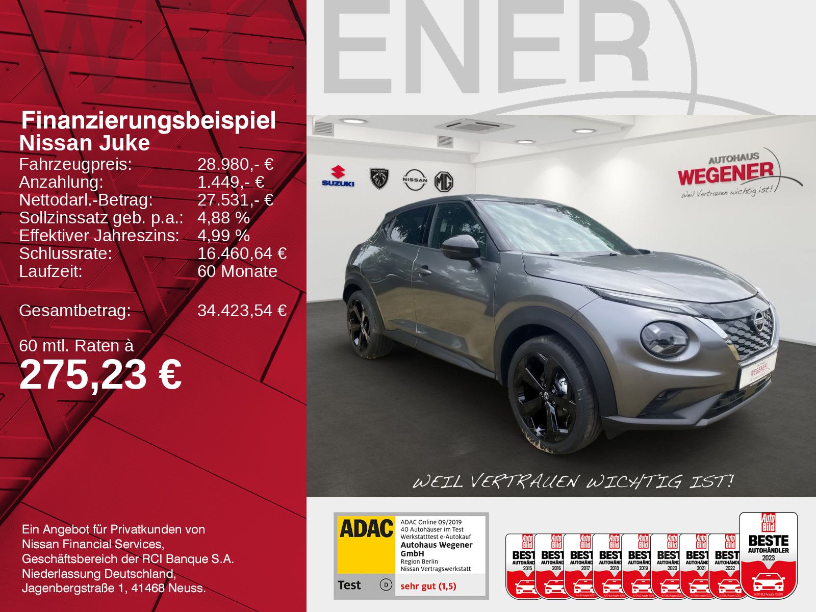 NISSAN JUKE TEKNA 1.6 Hybrid 4AMT BOSE 360°KAMERA 19"LM