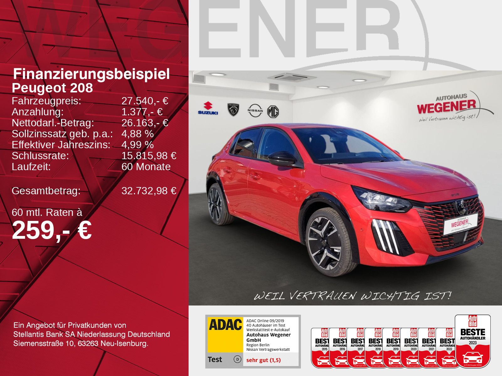 PEUGEOT 208 GT HYBRID 110 e-DSC6 KAMERA NAVI SHZ