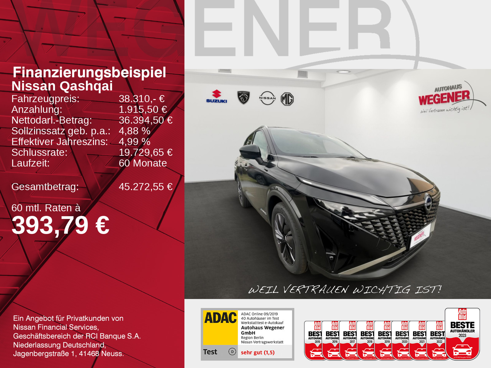 Nissan QASHQAI TEKNA 1.5 VC-T e-POWER  NAVI 360° WINTER