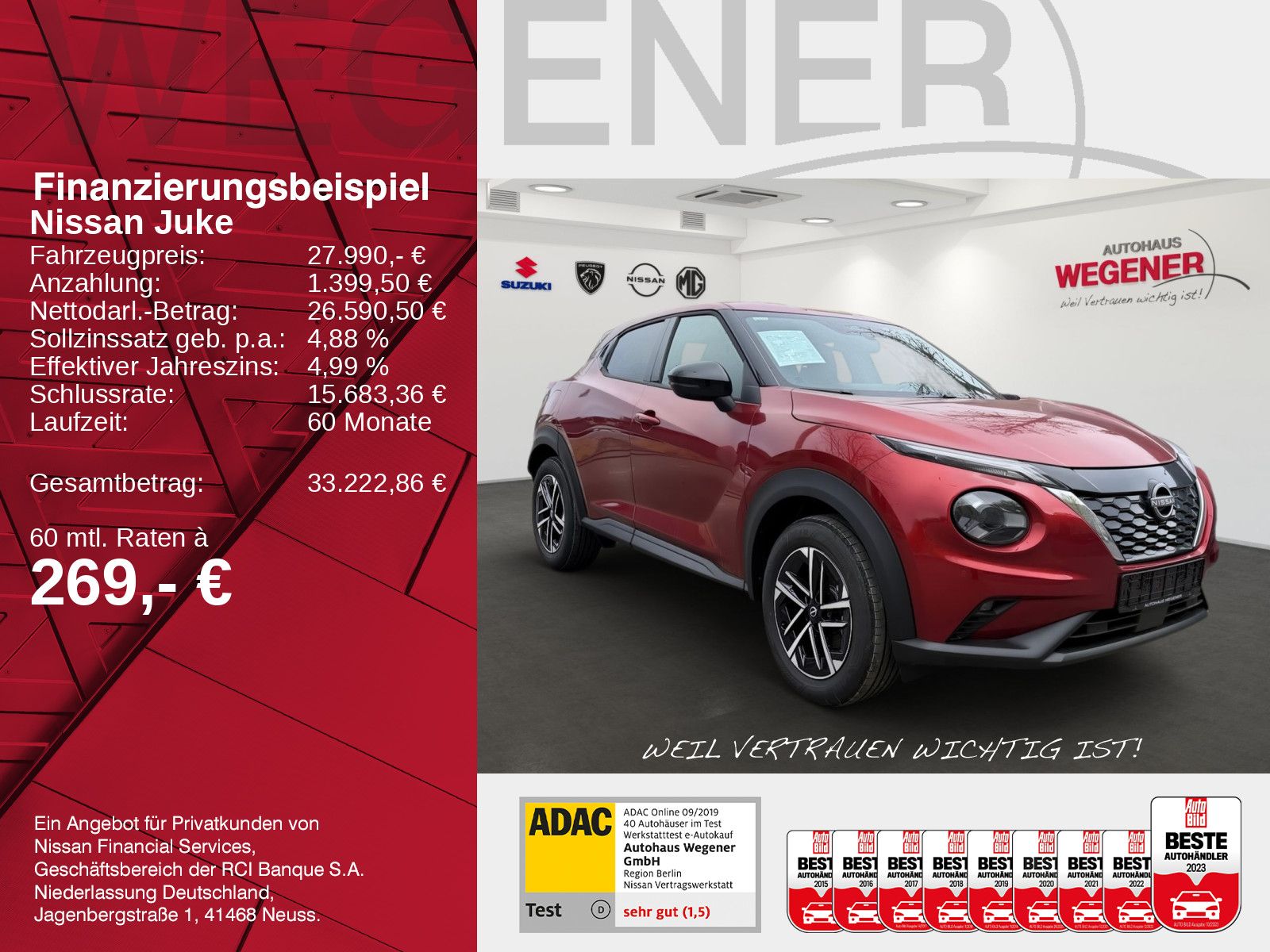 NISSAN JUKE 1.6 HYBRID 143 PS 4AMT