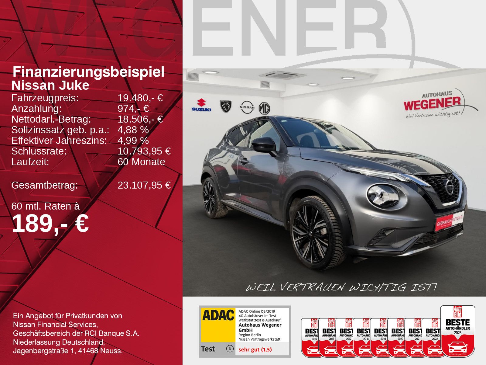 NISSAN JUKE 1.0 AT N-DESIGN / 360 / ALU / LEDER / BOSE
