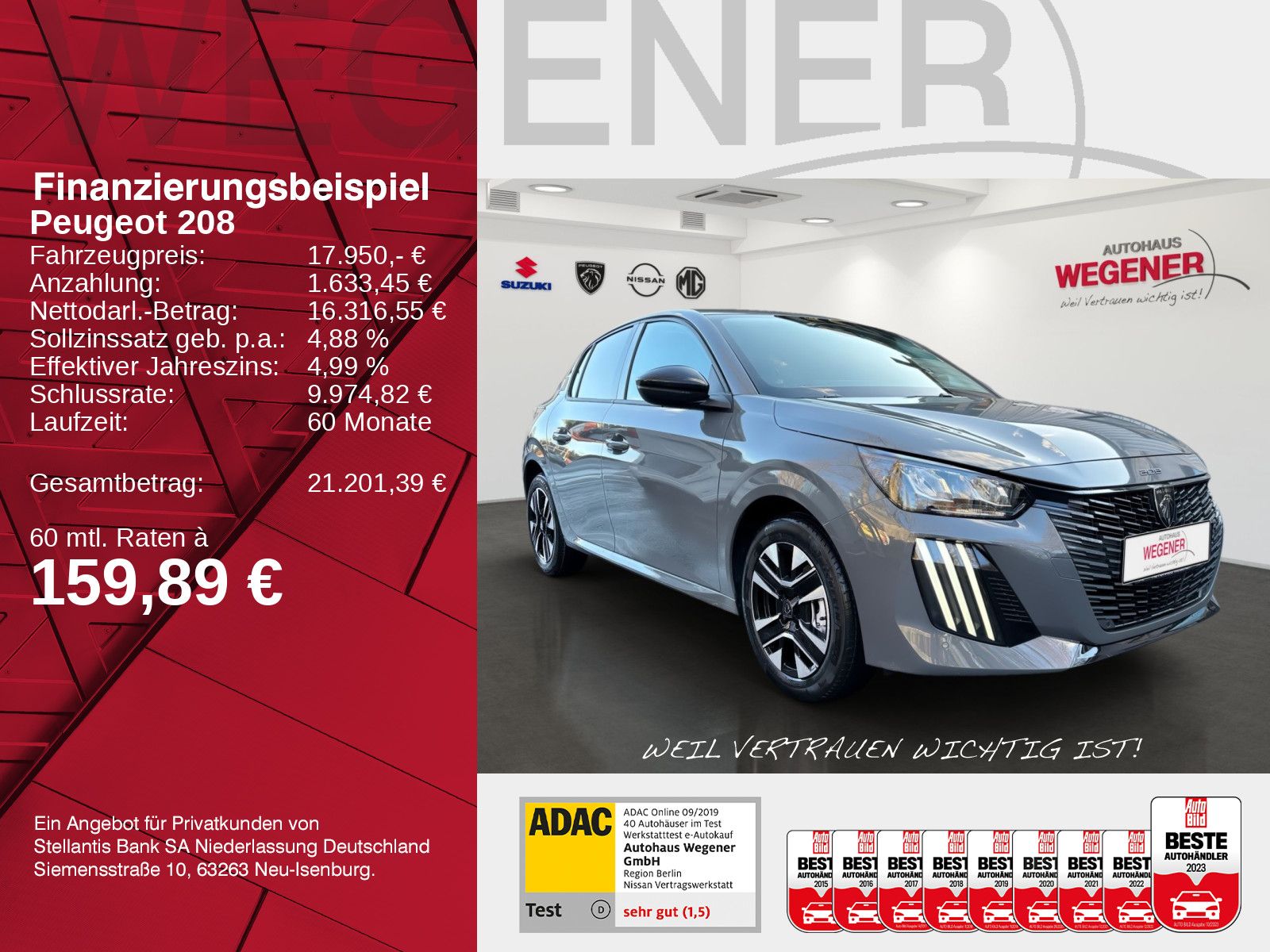 PEUGEOT 208 Allure 100 1.2 PureTech Kamera*SHZ*LED*