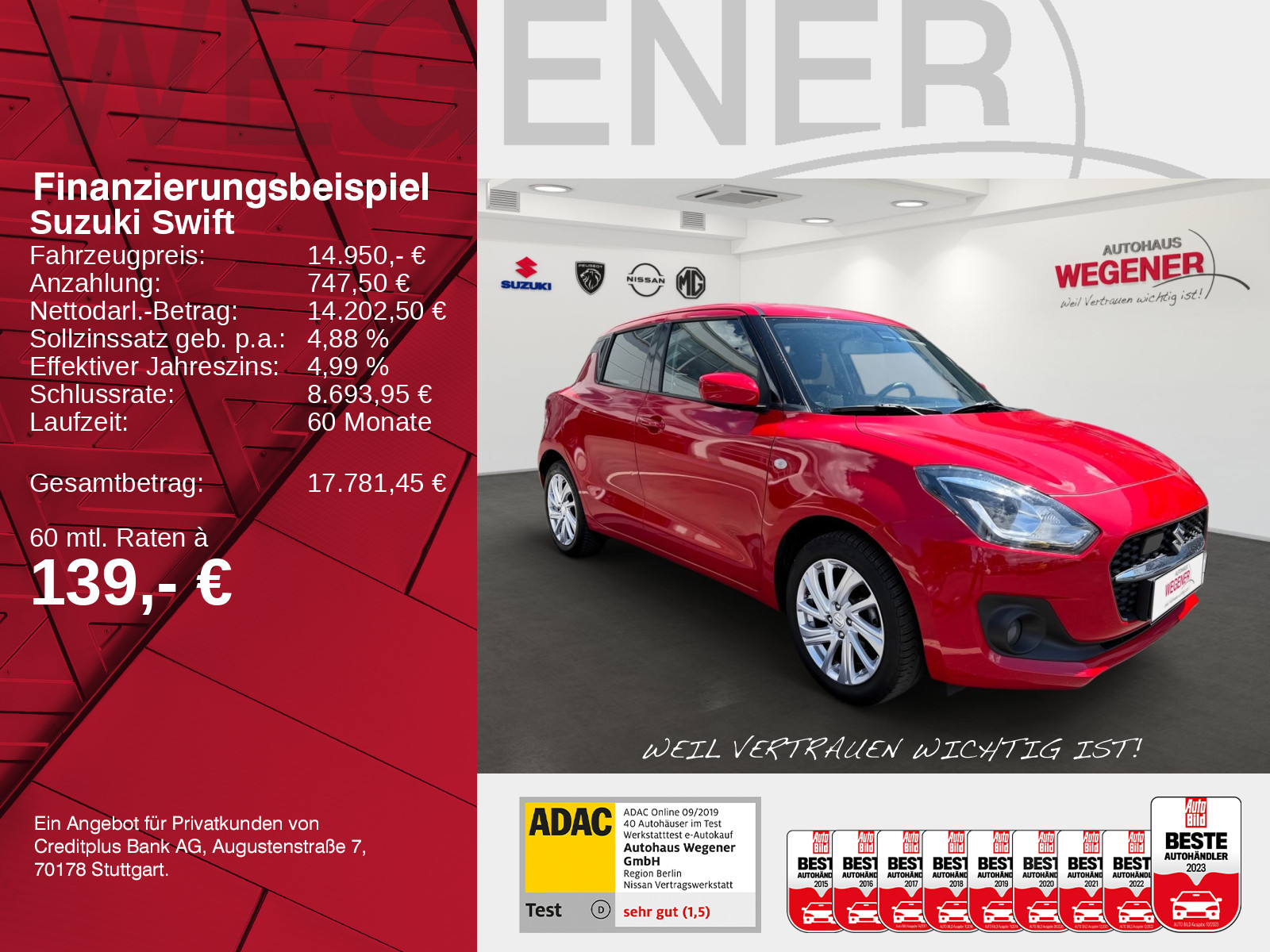 Suzuki Swift 1.2 Hybrid Comfort Navi*SHZ*PDC*LM