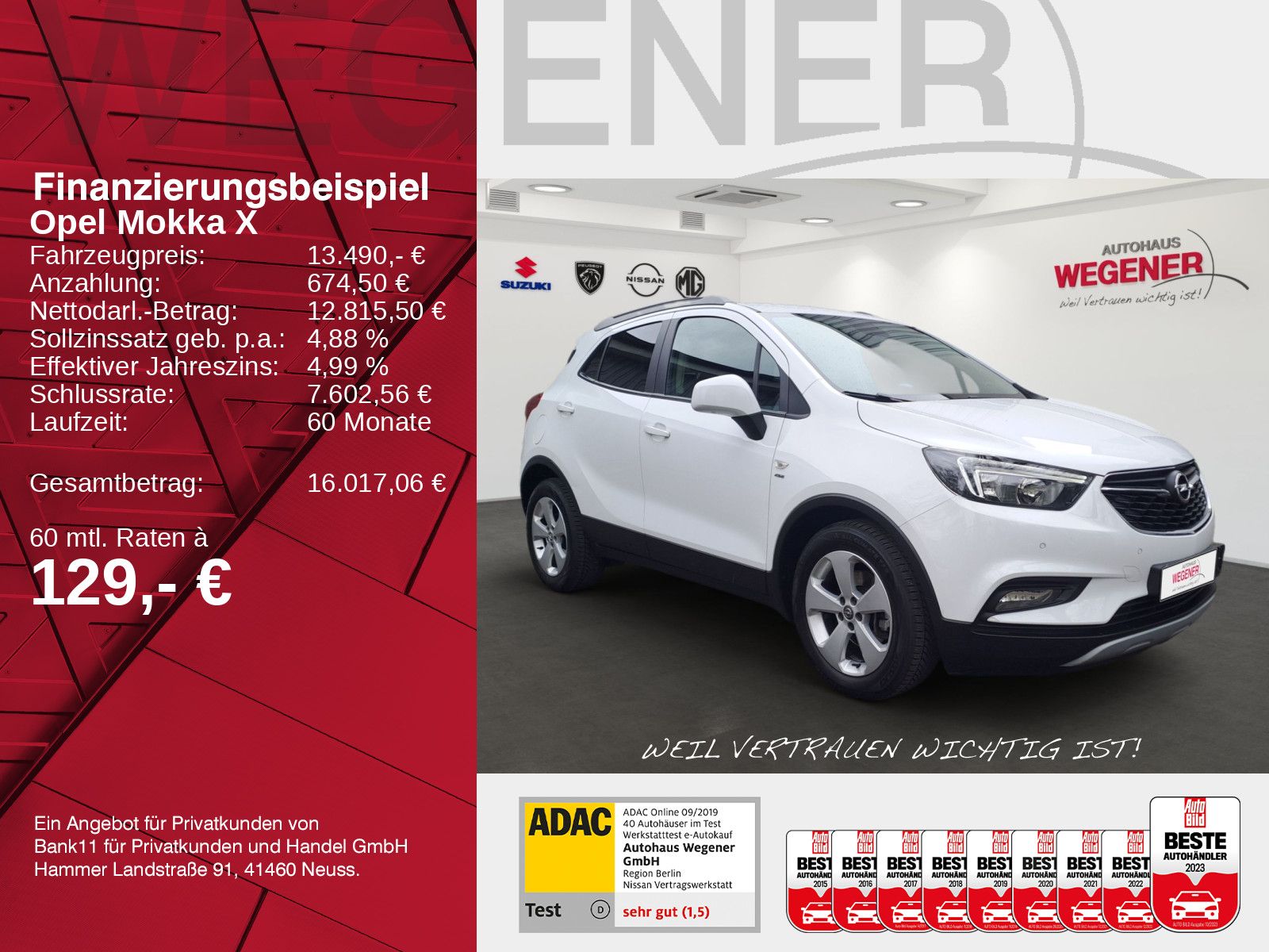 OPEL Mokka X 1.4 Turbo Komfort*Winter*Elektronikp*CAM