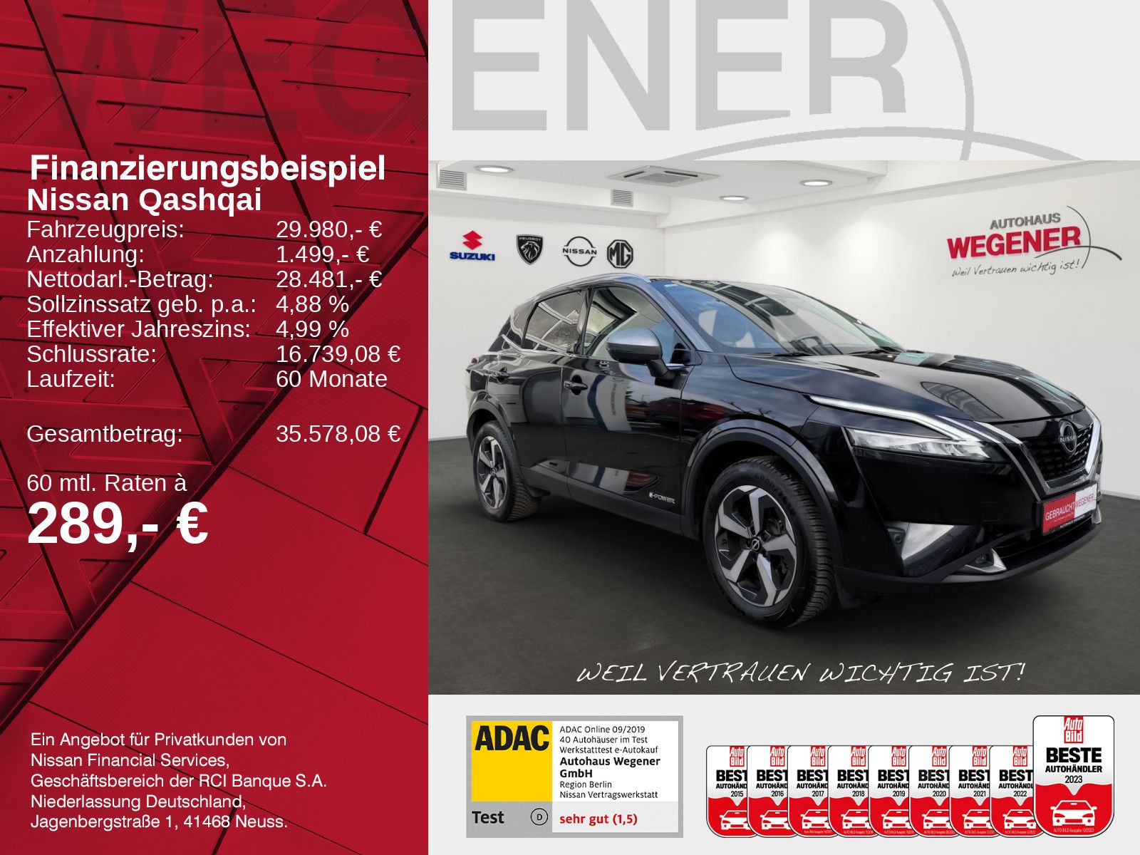NISSAN QASHQAI 1.5 VC-T e-POWER N-Connecta Navi*Kamera