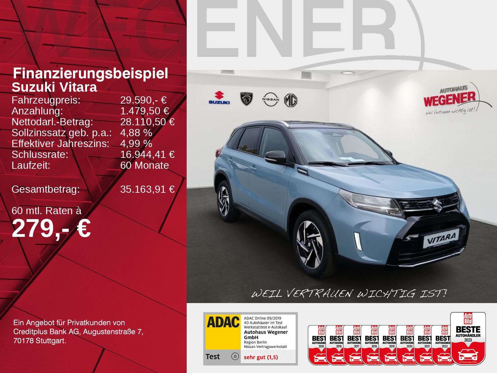 SUZUKI VITARA 1.5 COMFORT+ ALLGRIP AGS