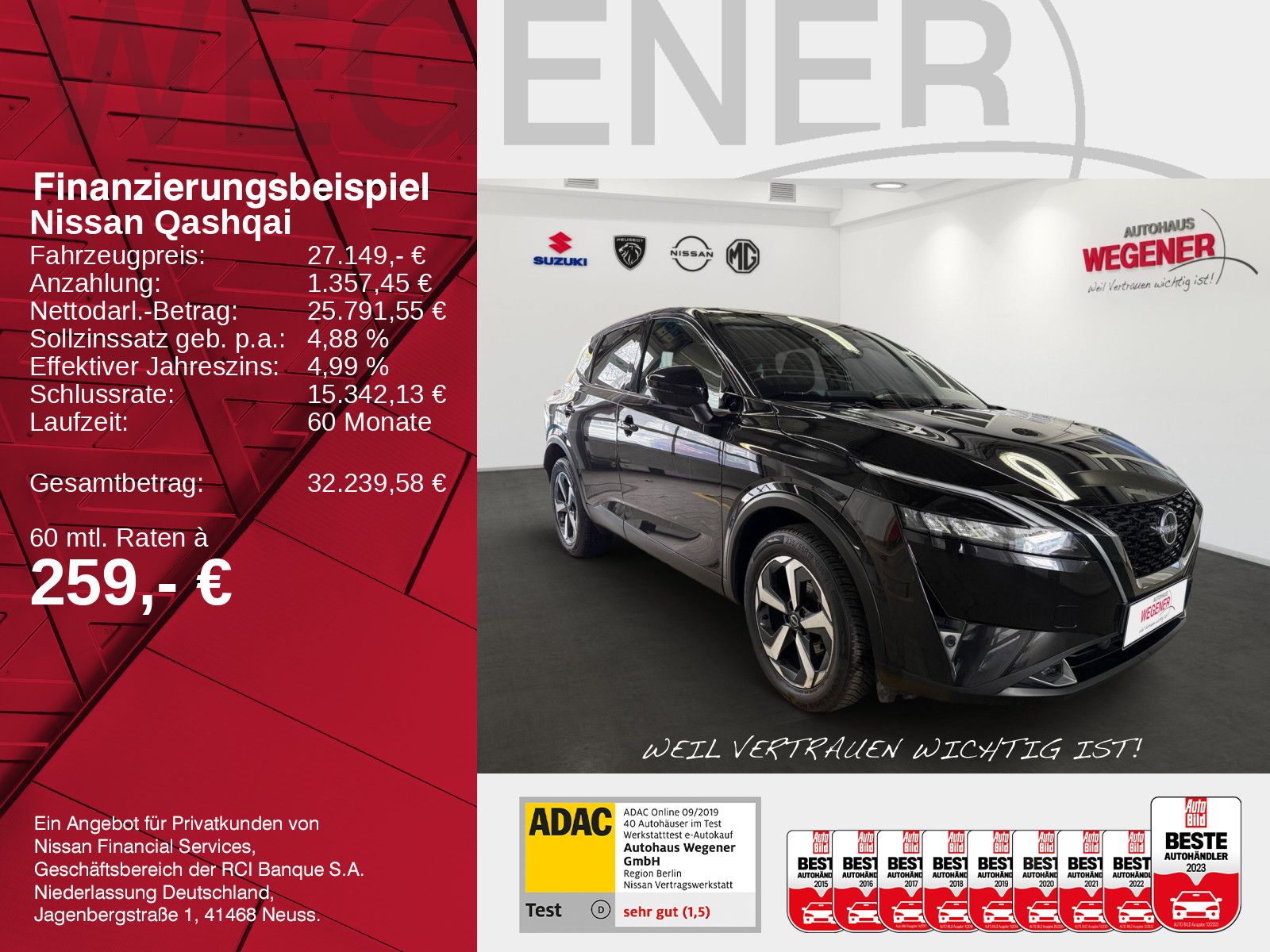 NISSAN Qashqai 1.3 DIG-T N-Connecta Navi*360°*CarPlay