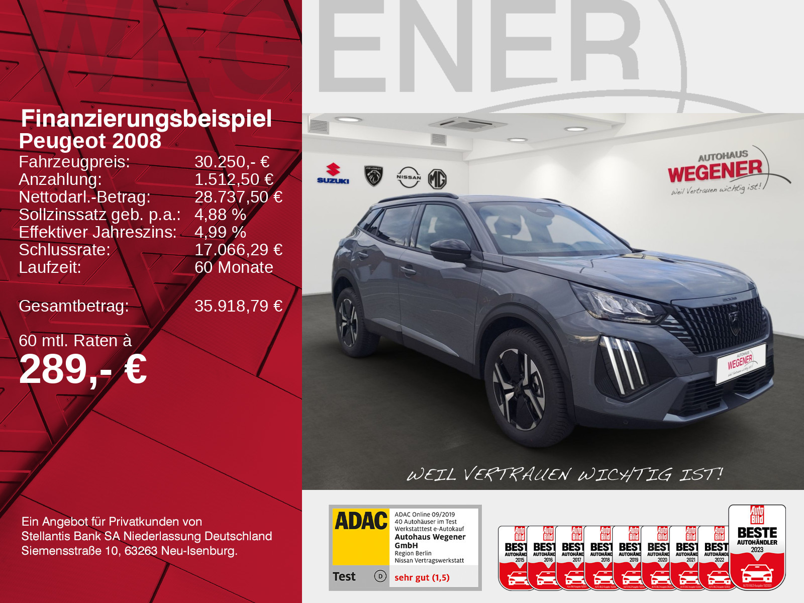 Peugeot 2008 ALLURE HYBRID 145 e-DSC6 KAMERA SHZ NAVI