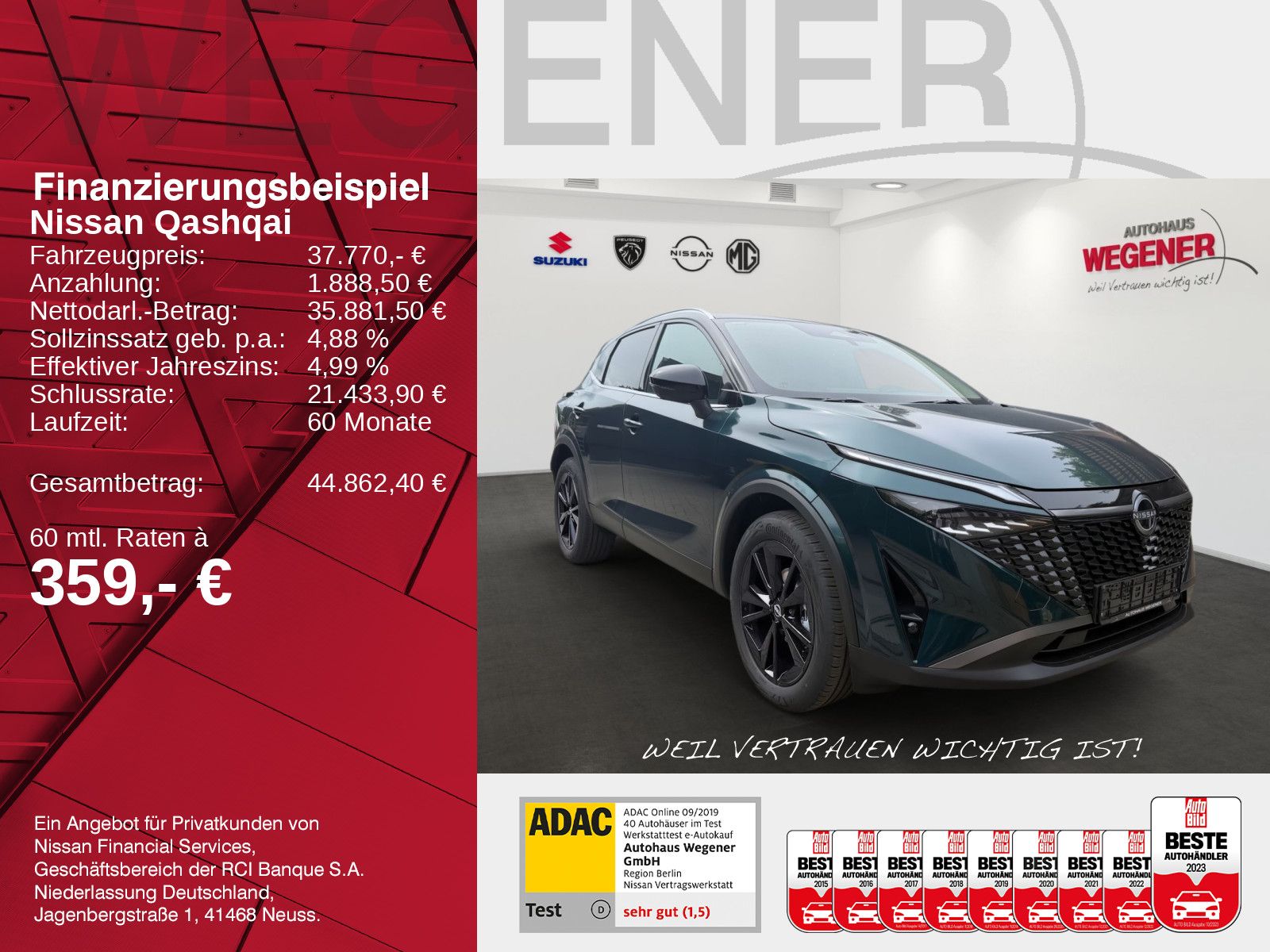 NISSAN Qashqai 1.3 DIG-T MHEW Tekna Navi*HeadUp*CarPlay