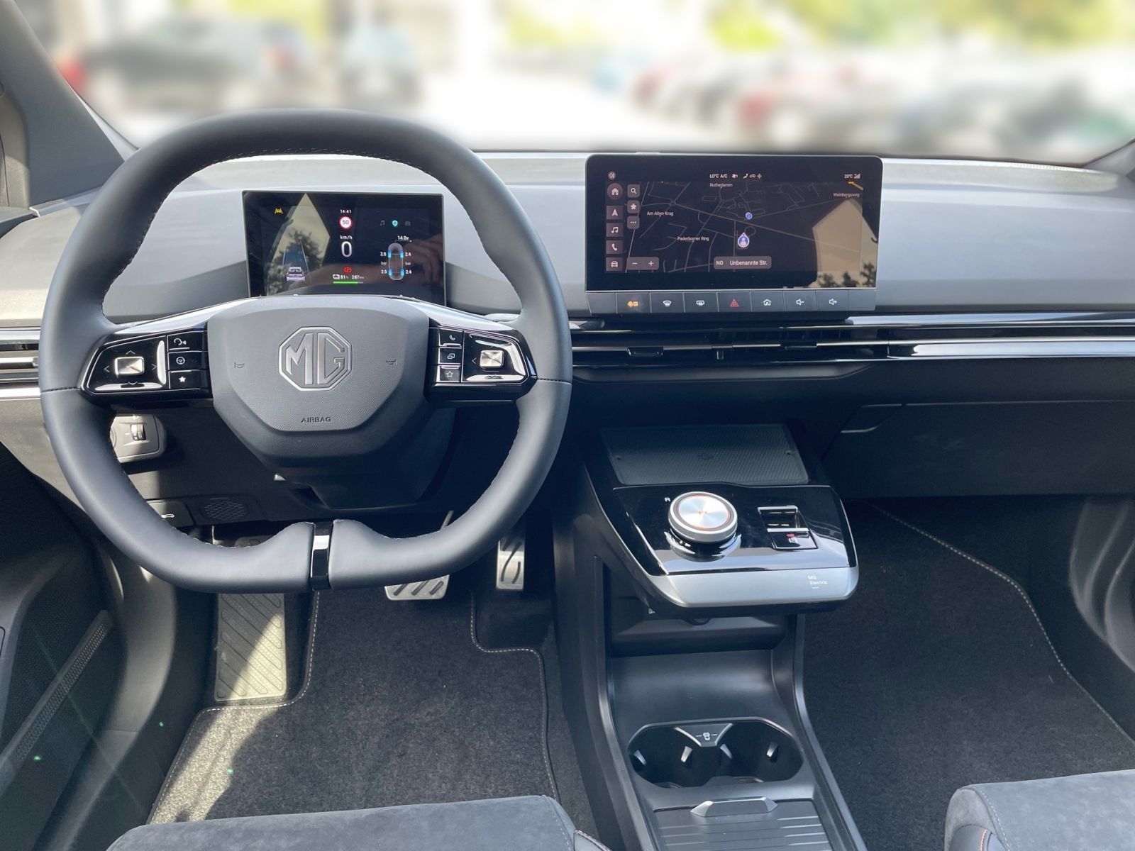 MG MG4 XPOWER 4x4 64 kWh 435PS Track-Mode-Display