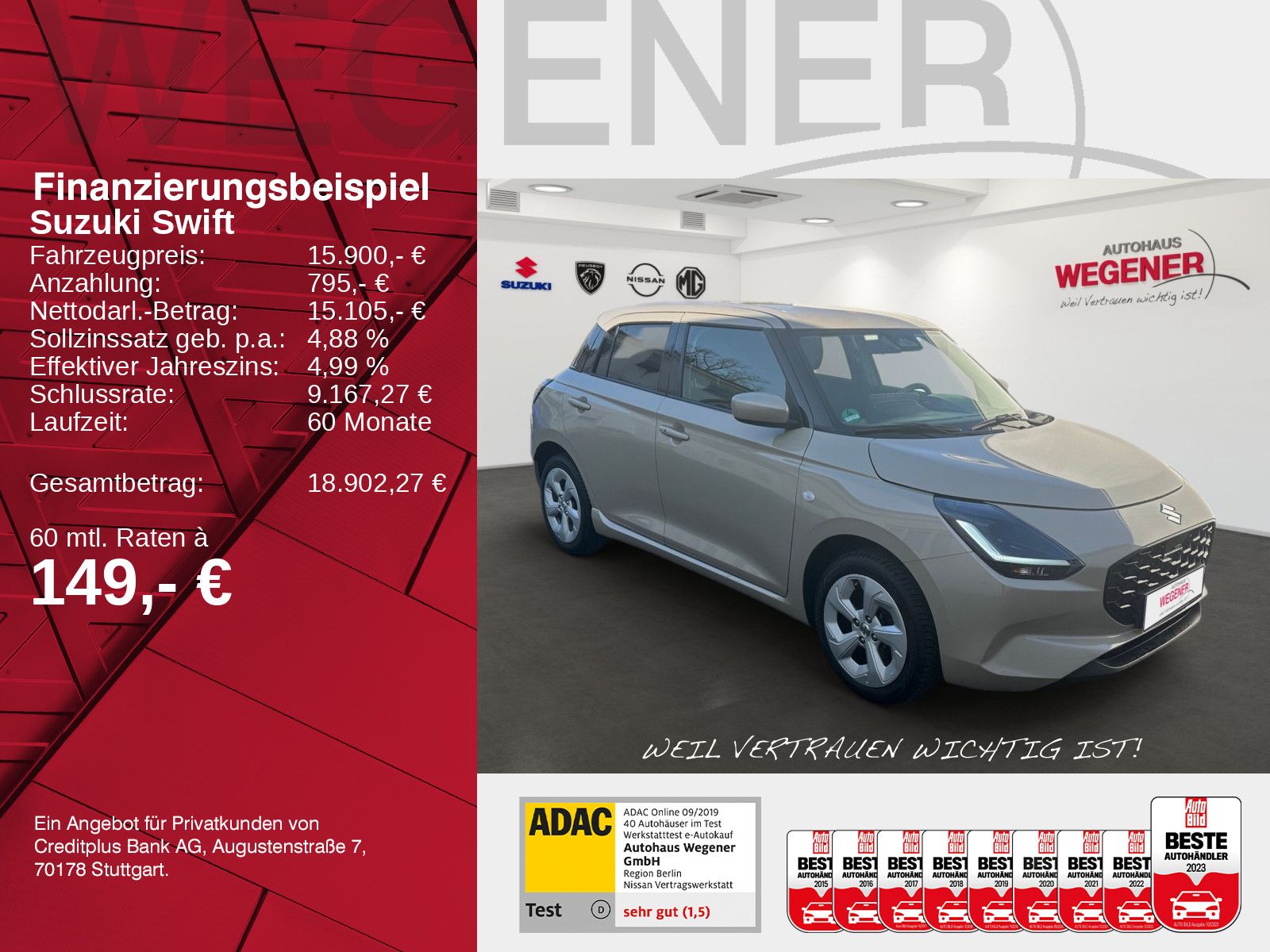 SUZUKI Swift Comfort Hybrid 1.2 MT - LED NAVI CAM SHZ