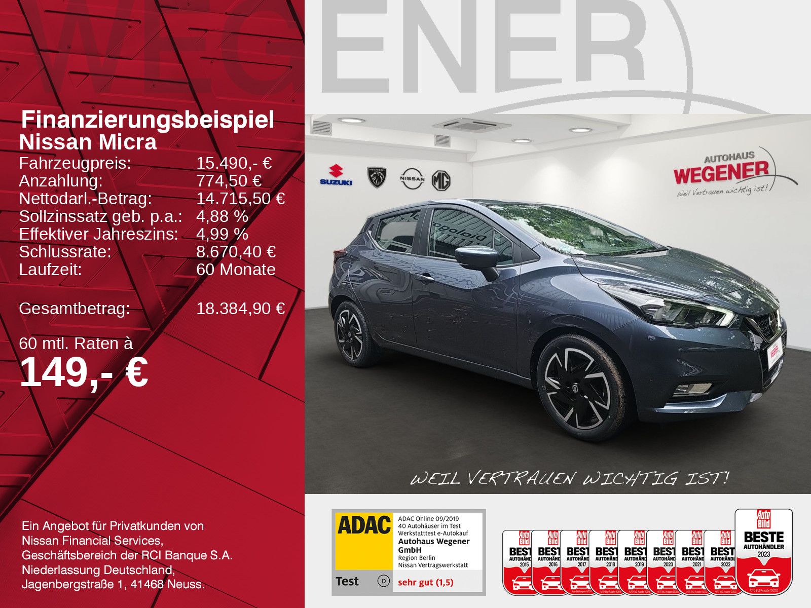 NISSAN Micra 1.0 AT N-Way - SHZ PDC  Bluetooth CarPlay