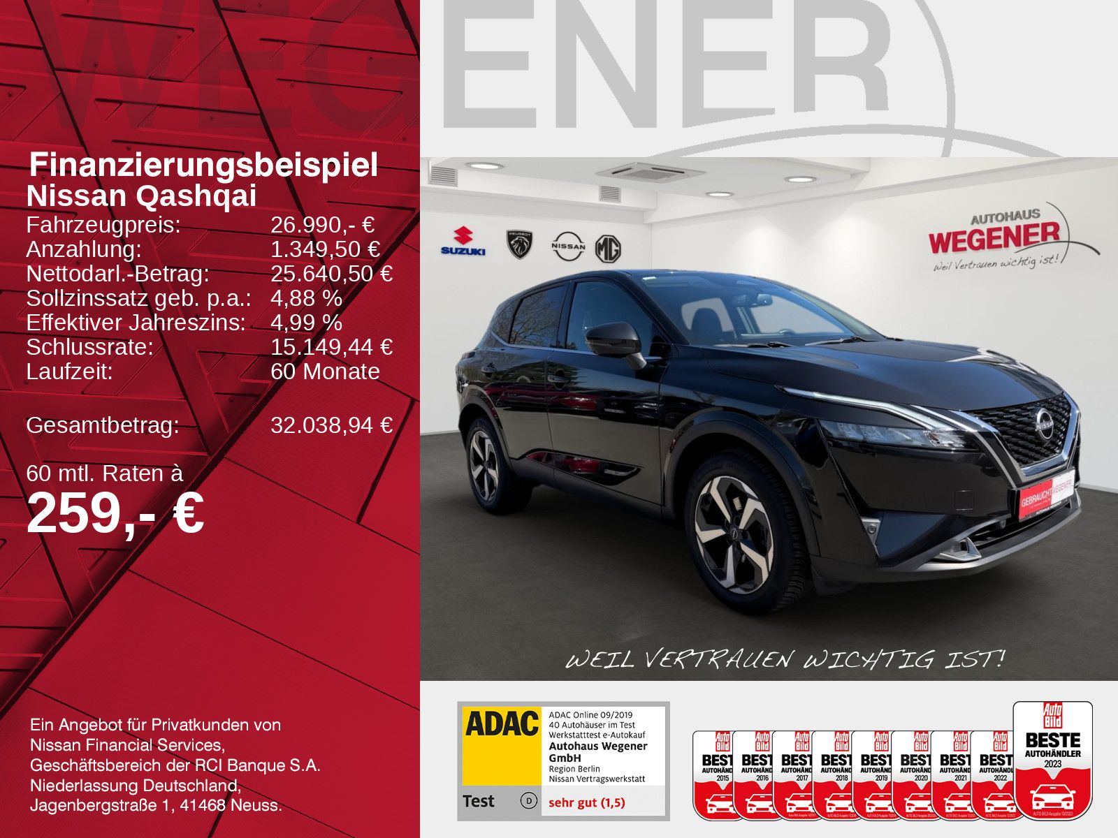 NISSAN Qashqai 1.3 AT N-CONNECTA*LED*ALU*360*Allwetter