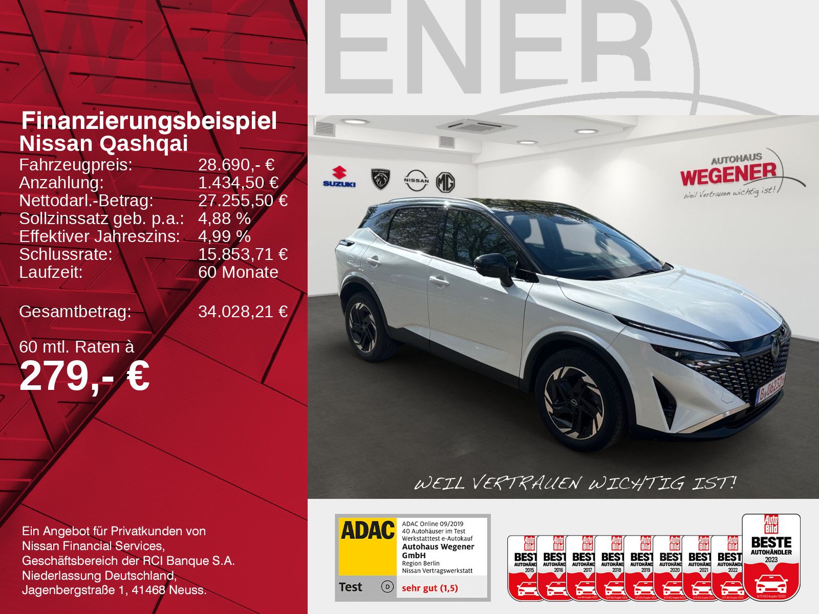 NISSAN Qashqai 1.3 DIG-T N-Connecta HeadUp*Navi*360°CAM