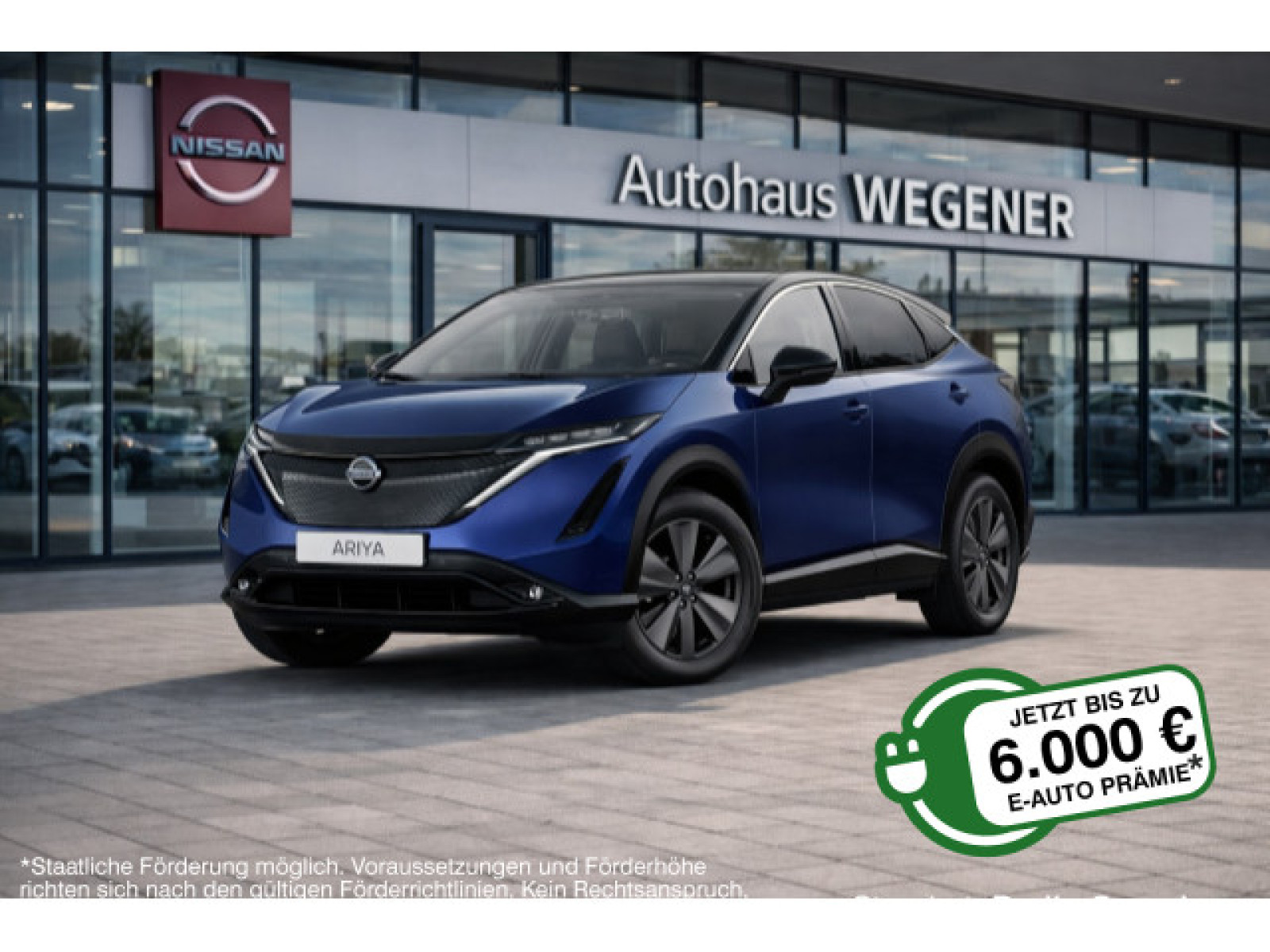 Nissan ARIYA 63 kWh Advance Pack+Navi*ACC*PDC*Totwinkel