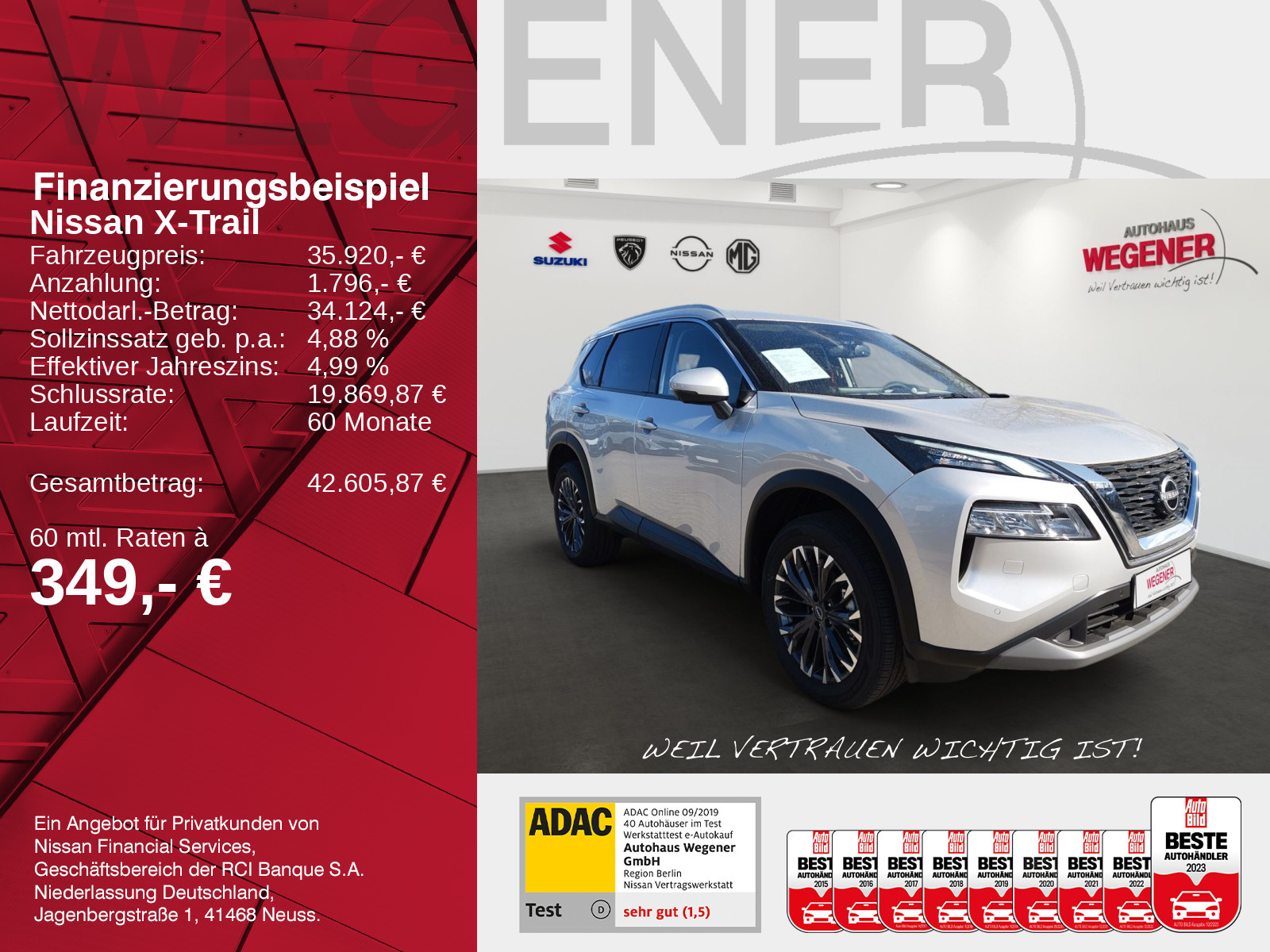 Nissan X-Trail N-Connecta 1.5 AT - MHEV 360CAM WIFI CarPlay LED