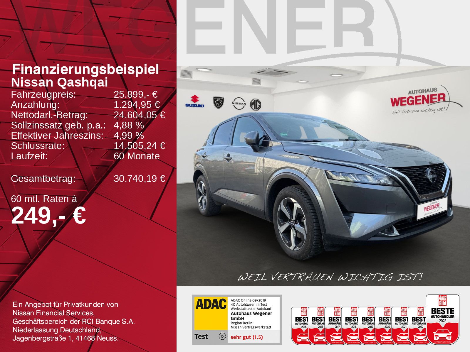 NISSAN QASHQAI 1.3 360°*Klimaaut*Totwinkel*CARPLAY*ACC