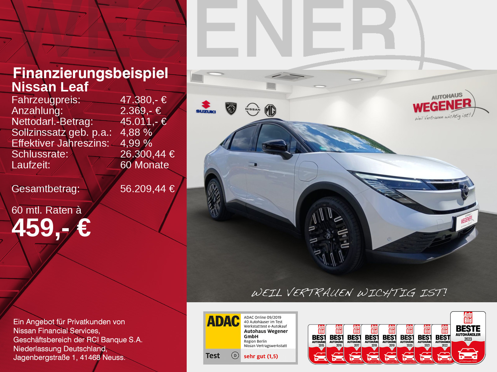 Nissan Leaf 75 kWh Evolve