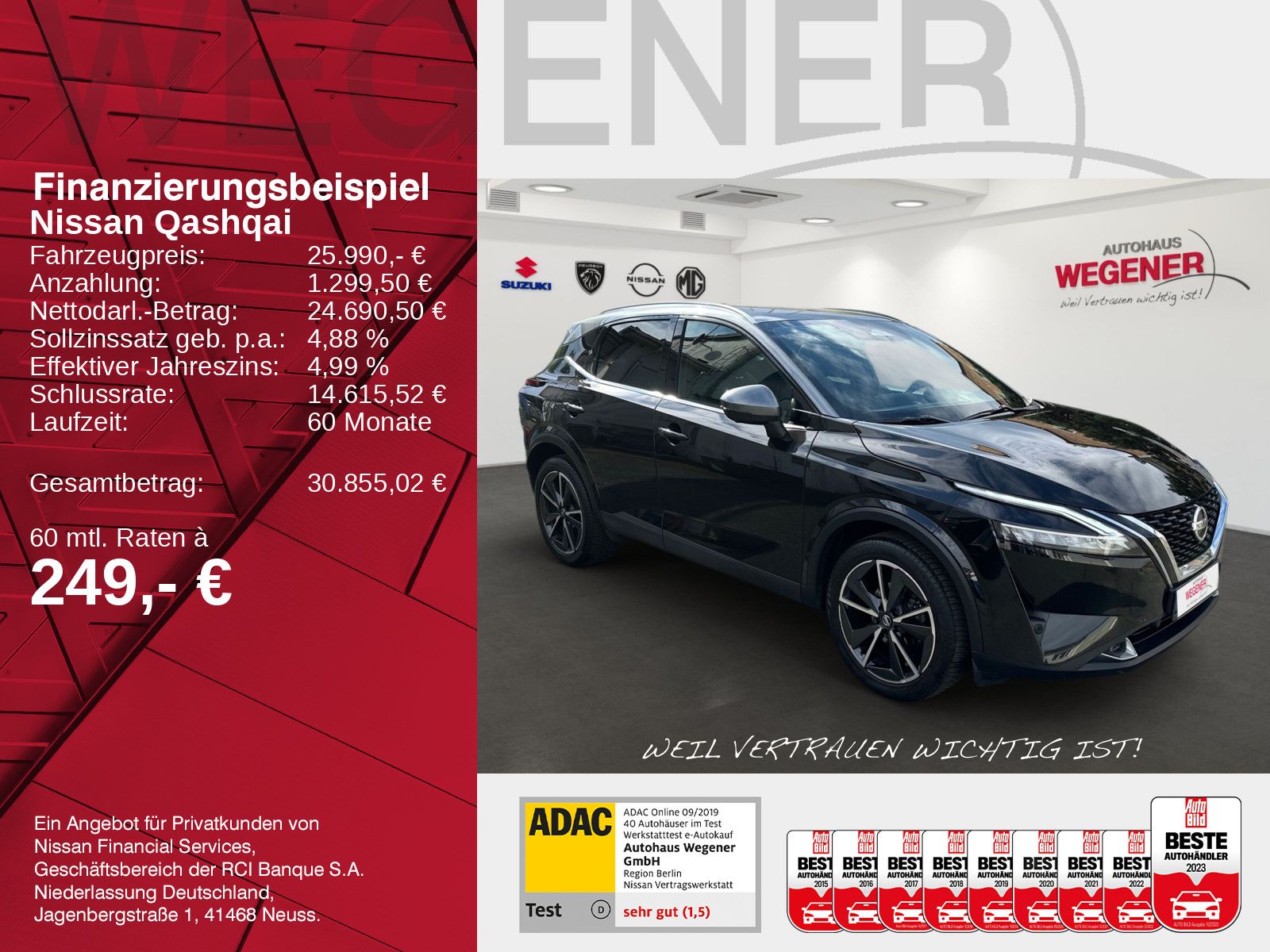 NISSAN Qashqai Tekna+ 1.3 DIG-T MHEV Pano Winter 360°