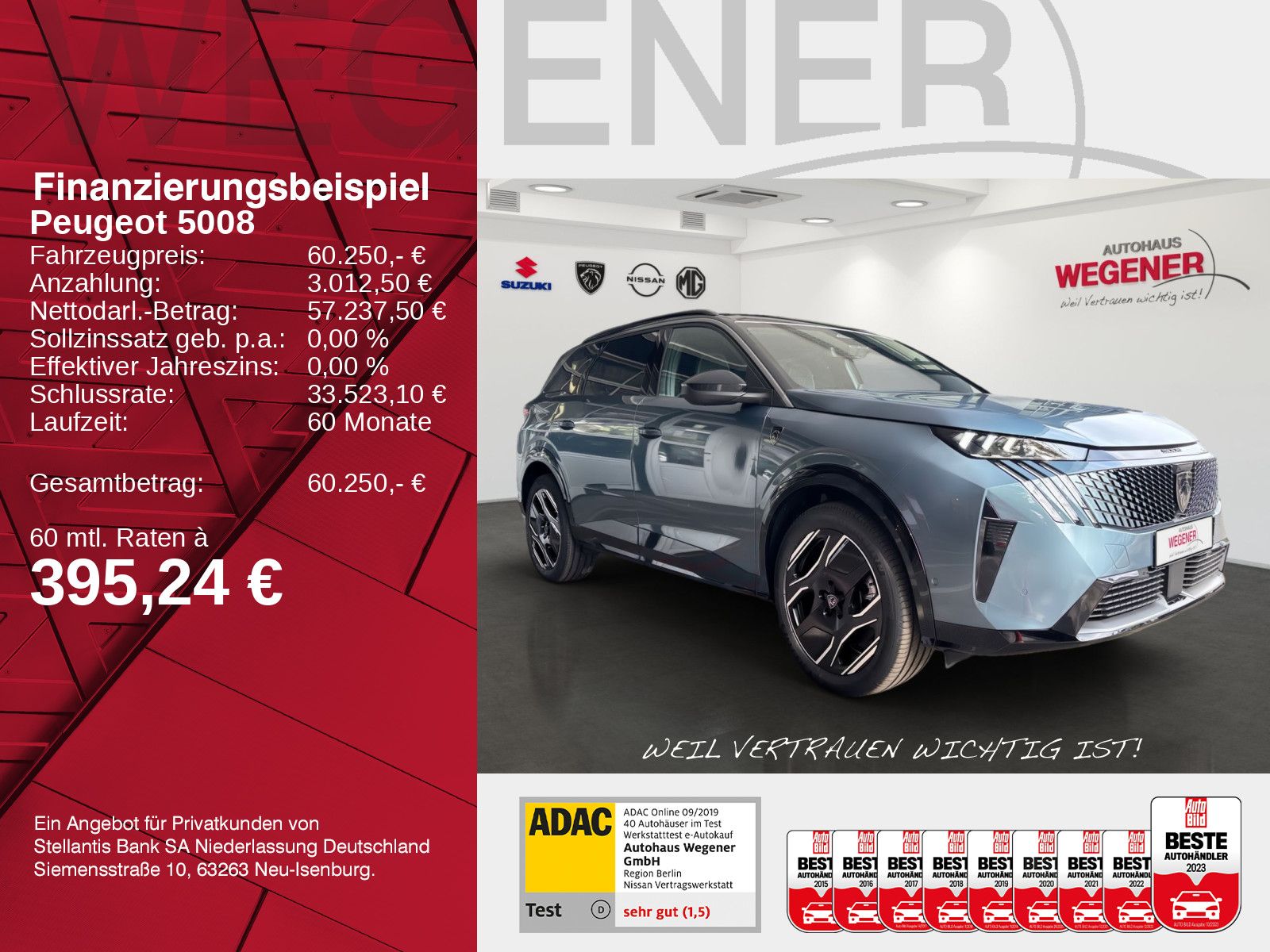 PEUGEOT 5008 E GT 230 Long Range *Kamera*CarPlay*