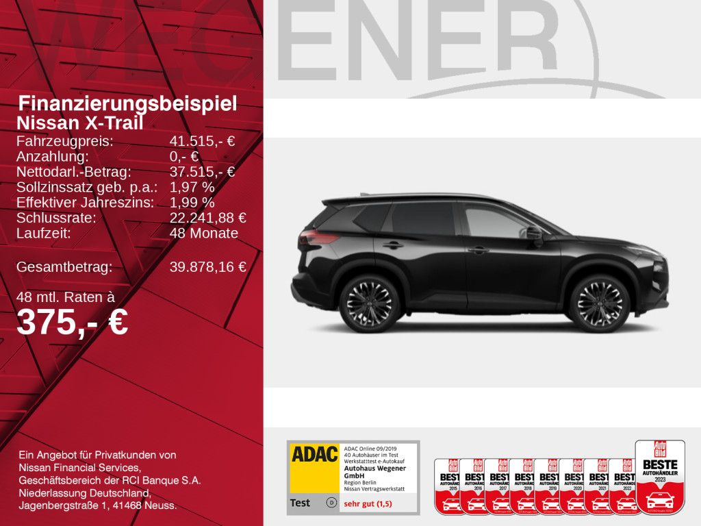 NISSAN X-TRAIL N-CONNECTA AT MHEV *BHF Voll-LED AFA 3-Z