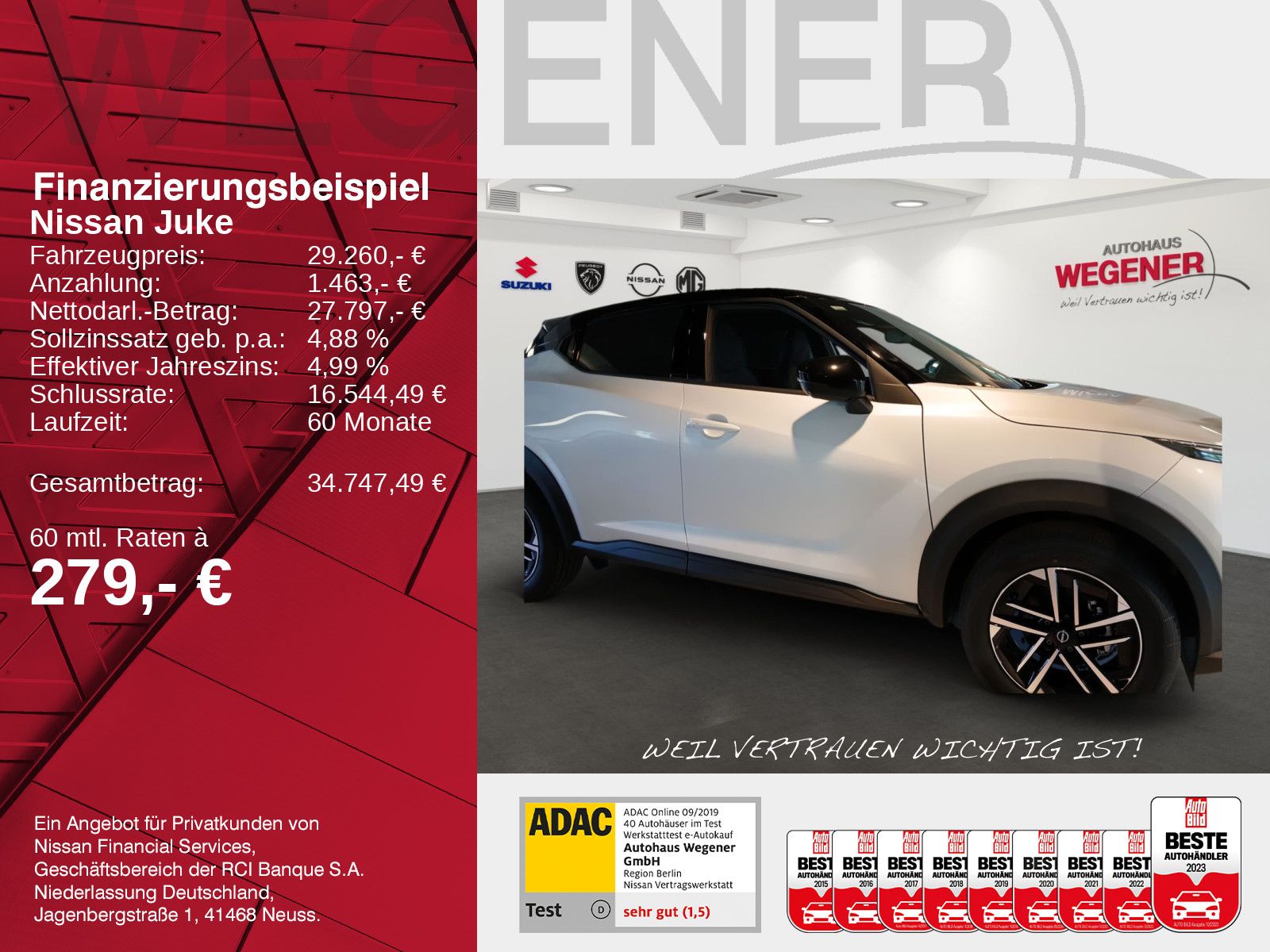Nissan JUKE 1.6 HYBRID 143 PS 4AMT