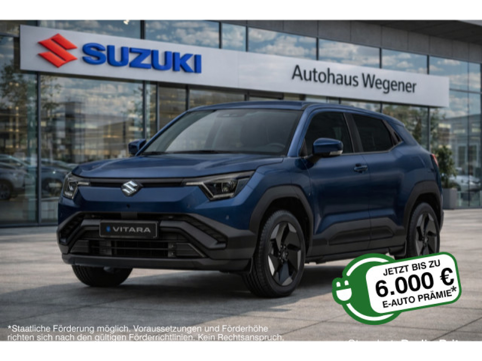 Suzuki e VITARA COMFORT 61kWh | 6000€ Prämie