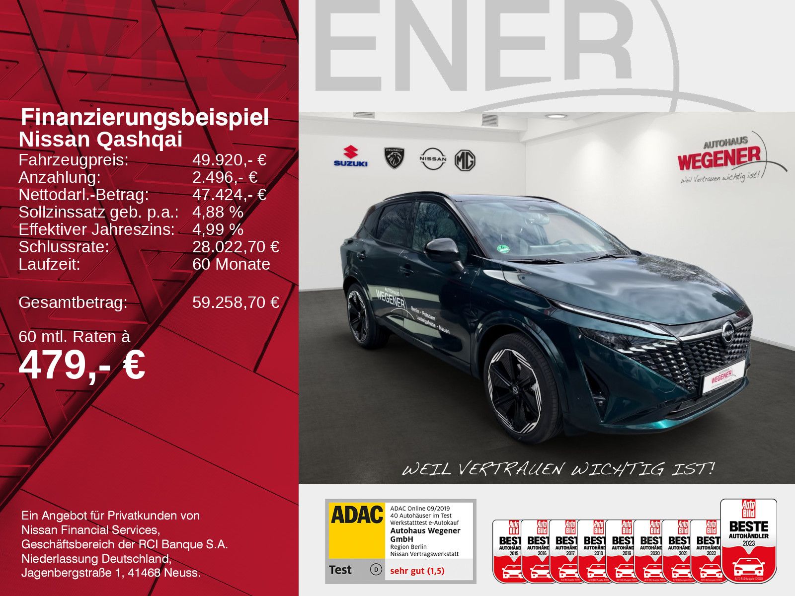 NISSAN Qashqai 1.5 e-Power N-Design Pano*BOSE*Navi